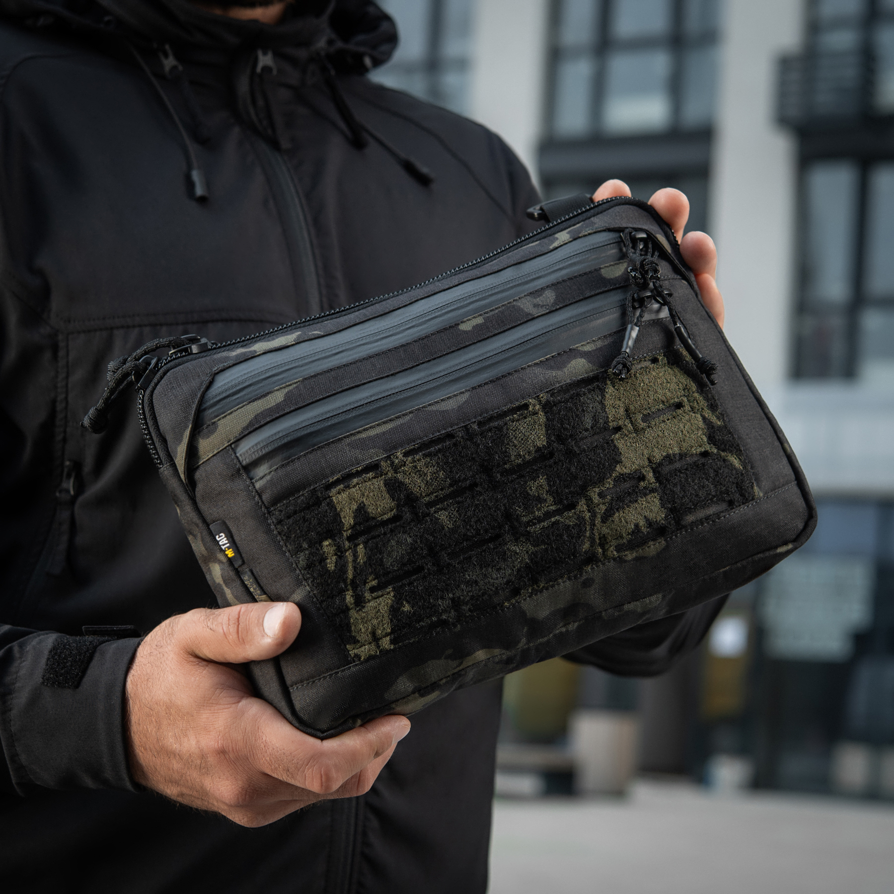 M-Tac сумка Admin Bag Medium Elite з липучкою Multicam Black/Black M-Tac сумка Admin Bag Medium Elite з липучкою Multicam Black/Black - Зображення 28