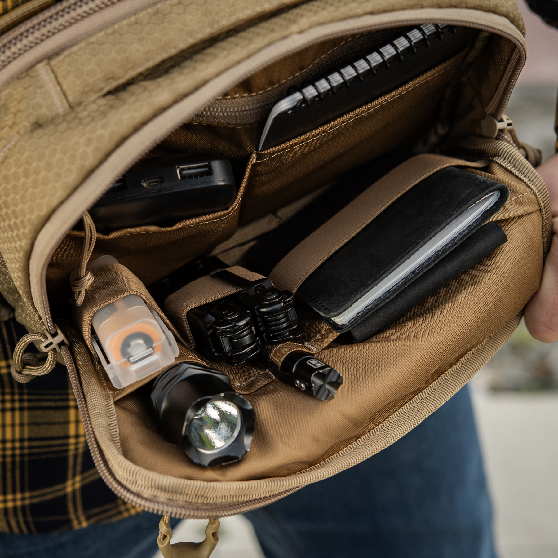 M-Tac сумка EDC Bag Elite HEX Coyote M-Tac сумка EDC Bag Elite HEX Coyote — изображение 38