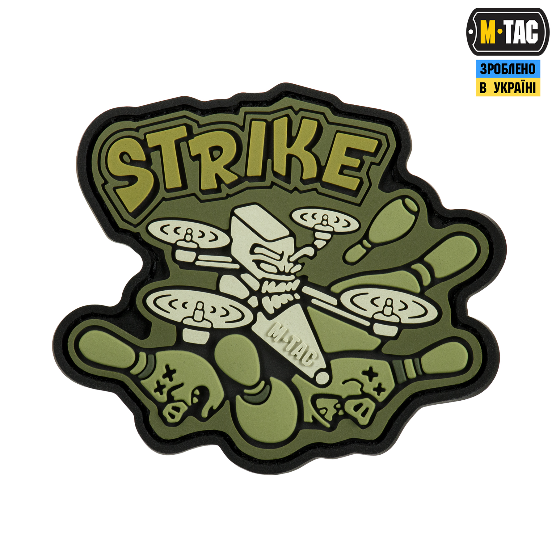M-Tac нашивка Strike (PVC) M-Tac нашивка Strike (PVC)