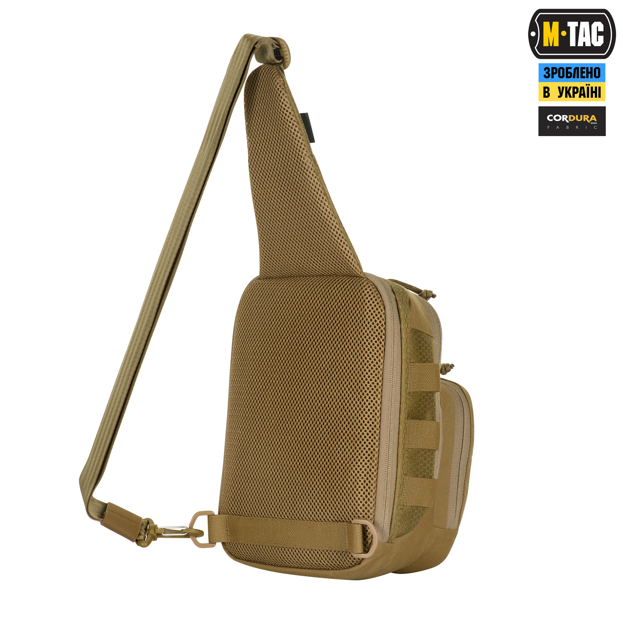 M-Tac сумка Cross Bag Slim Elite Hex Coyote M-Tac сумка Cross Bag Slim Elite Hex Coyote - Зображення 2