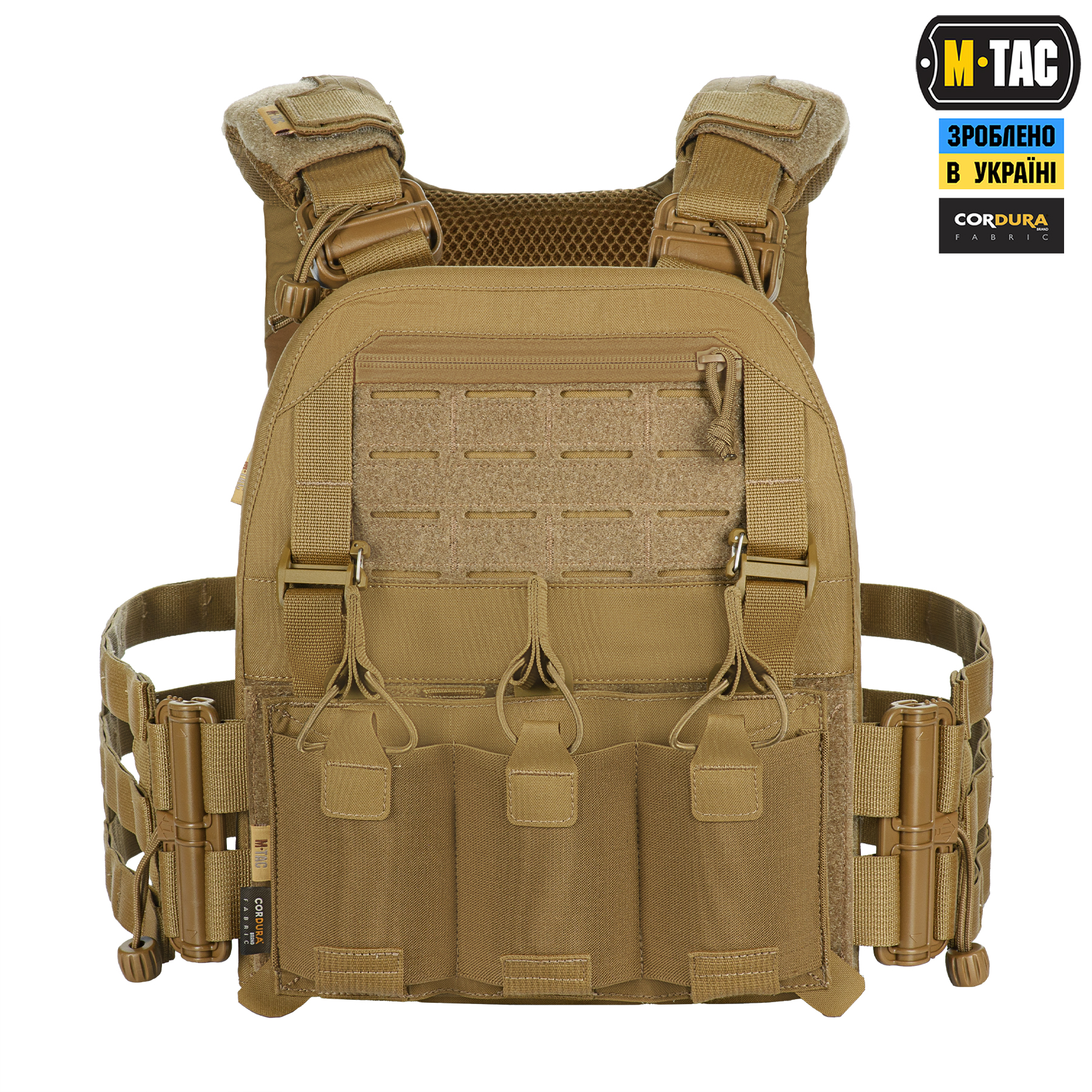 M-Tac плитоноска Cuirass FAST Elite Coyote M-Tac плитоноска Cuirass FAST Elite Coyote - Зображення 2