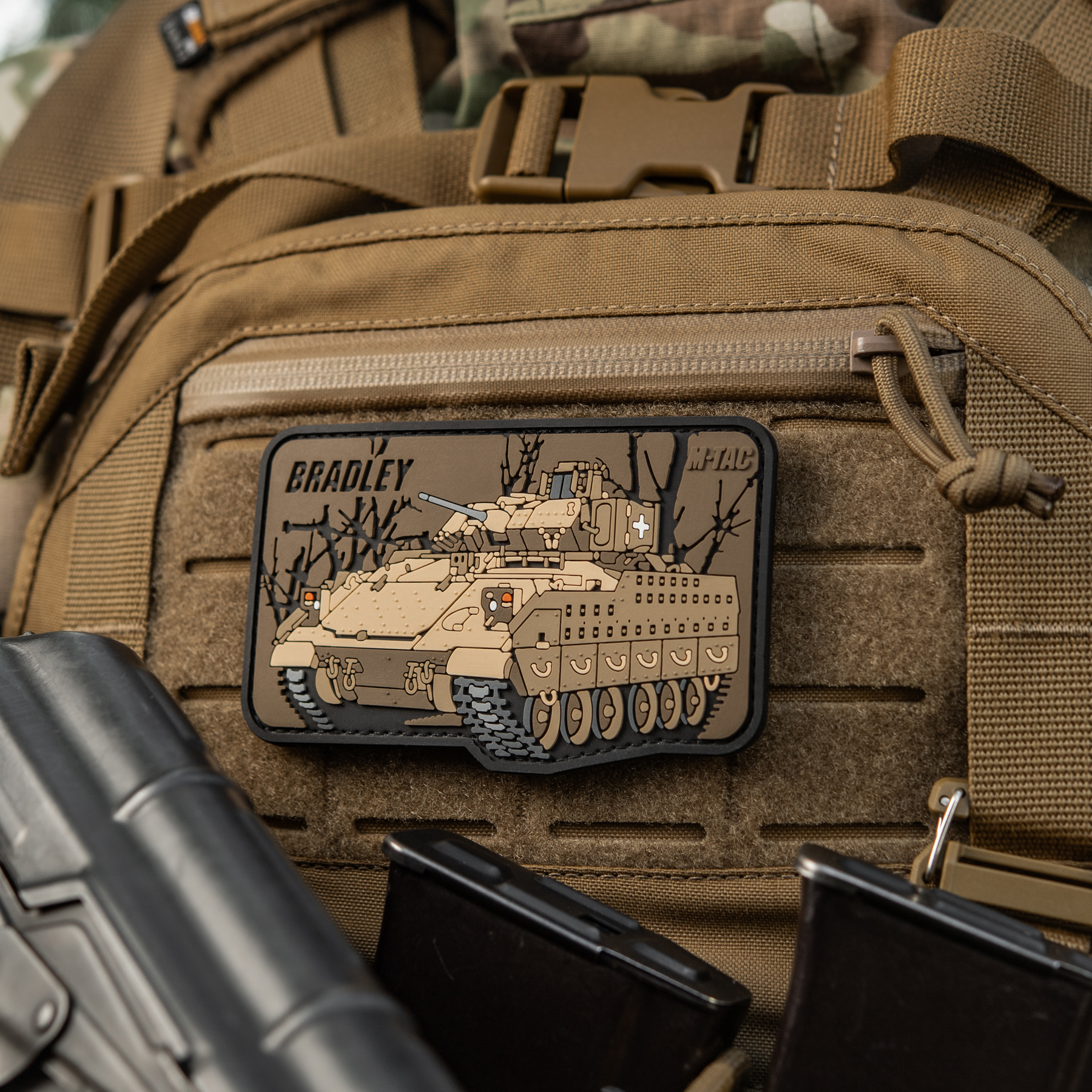M-Tac нашивка Bradley (PVC) M-Tac нашивка Bradley (PVC) — изображение 3