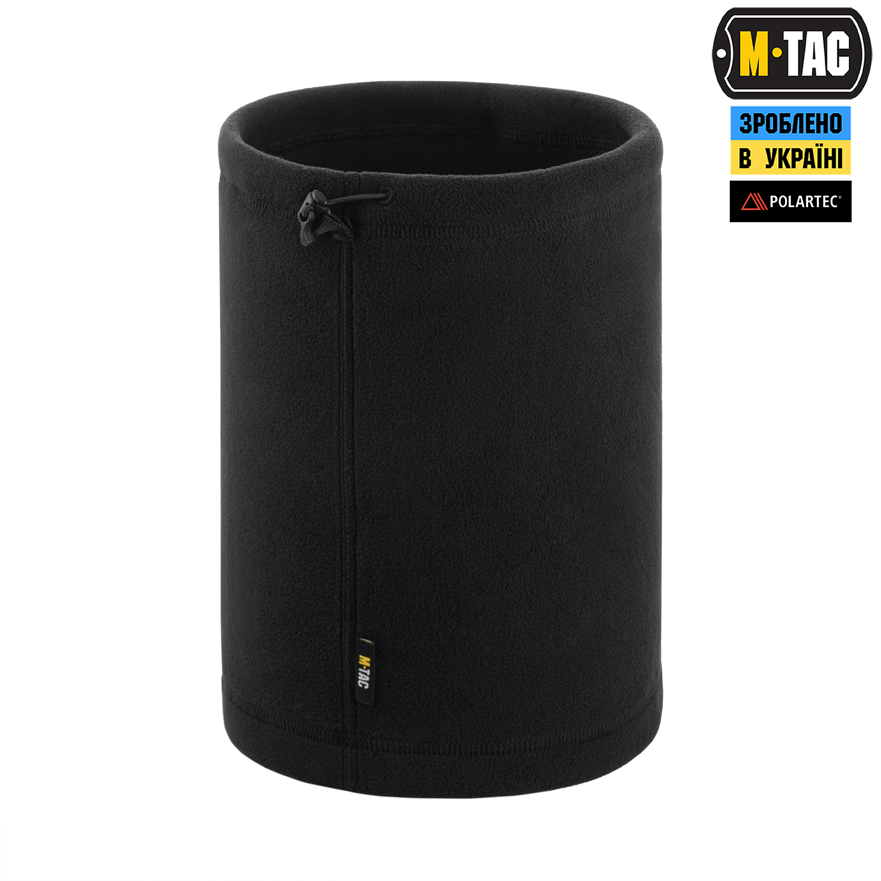 M-Tac шарф-труба Elite короткий з затяжкою фліс (320г/м2) Black M-Tac шарф-труба Elite короткий з затяжкою фліс (320г/м2) Black — изображение 3