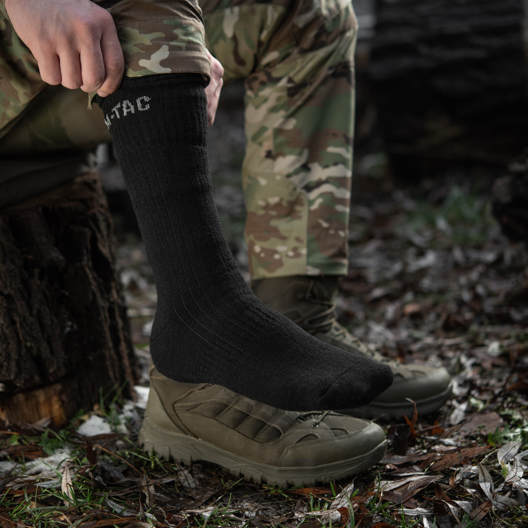M-Tac шкарпетки зимові Winter Wool Black M-Tac шкарпетки зимові Winter Wool Black — изображение 8