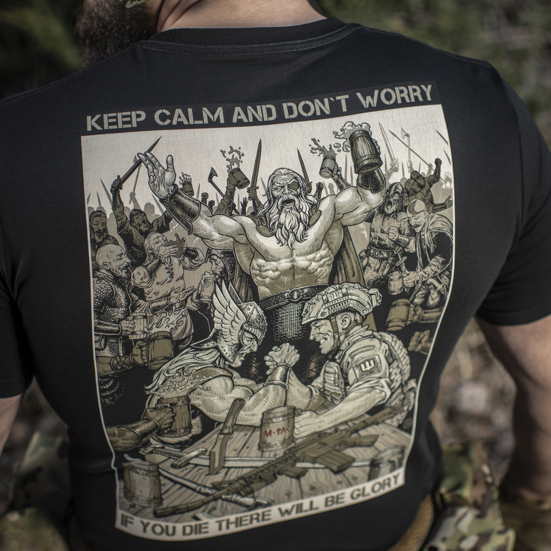 M-Tac футболка Keep Calm Black M-Tac футболка Keep Calm Black - Зображення 15