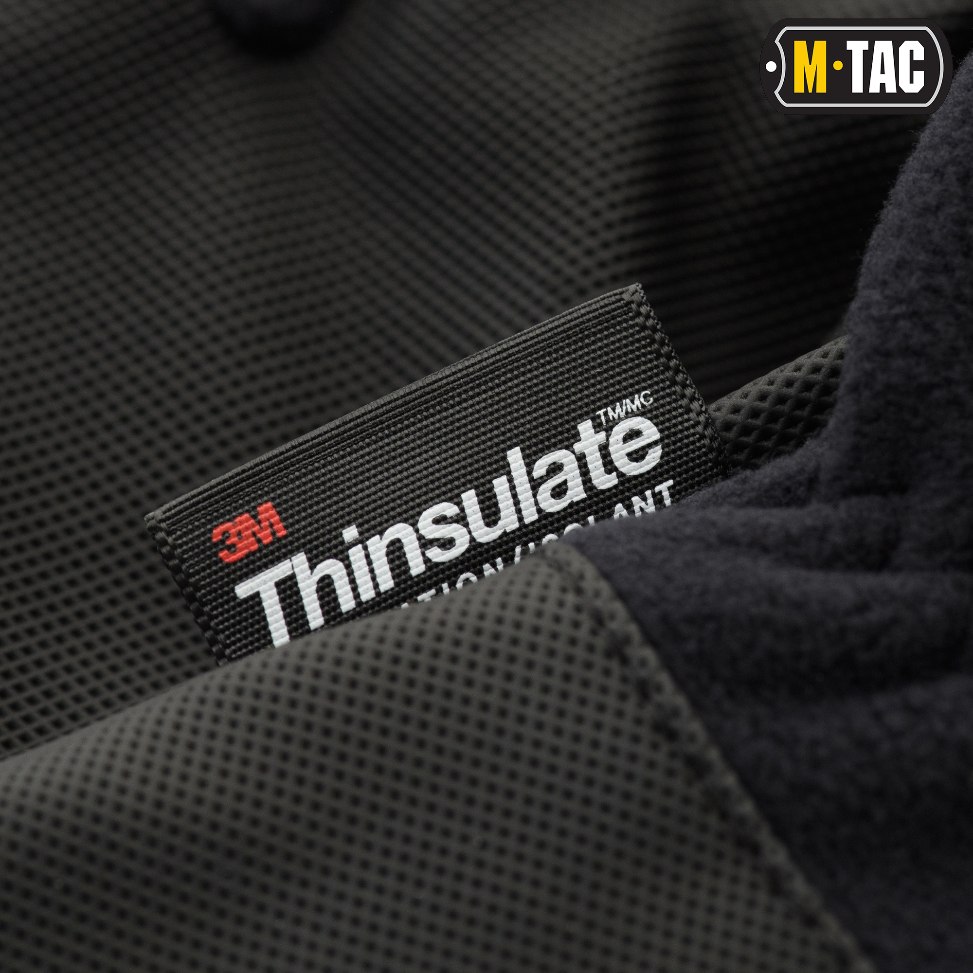 M-Tac рукавички Fleece Thinsulate Black M-Tac рукавички Fleece Thinsulate Black - Зображення 5