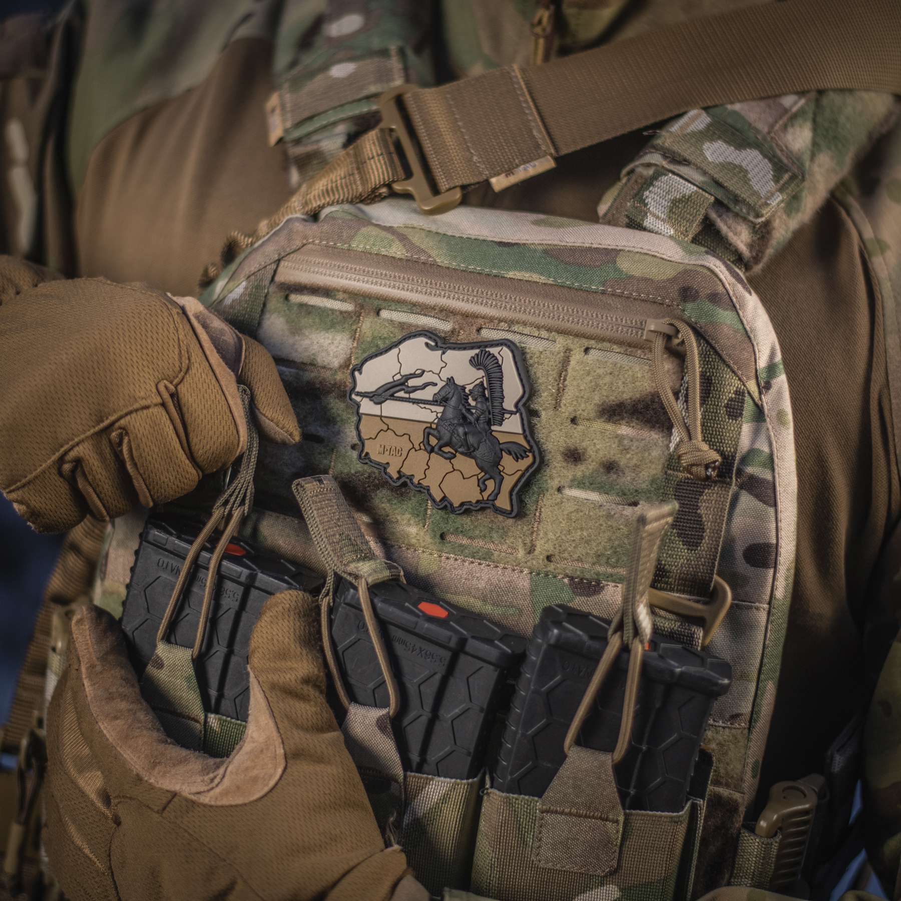 M-Tac нашивка Husaria 3D PVC Coyote M-Tac нашивка Husaria 3D PVC Coyote - Зображення 8