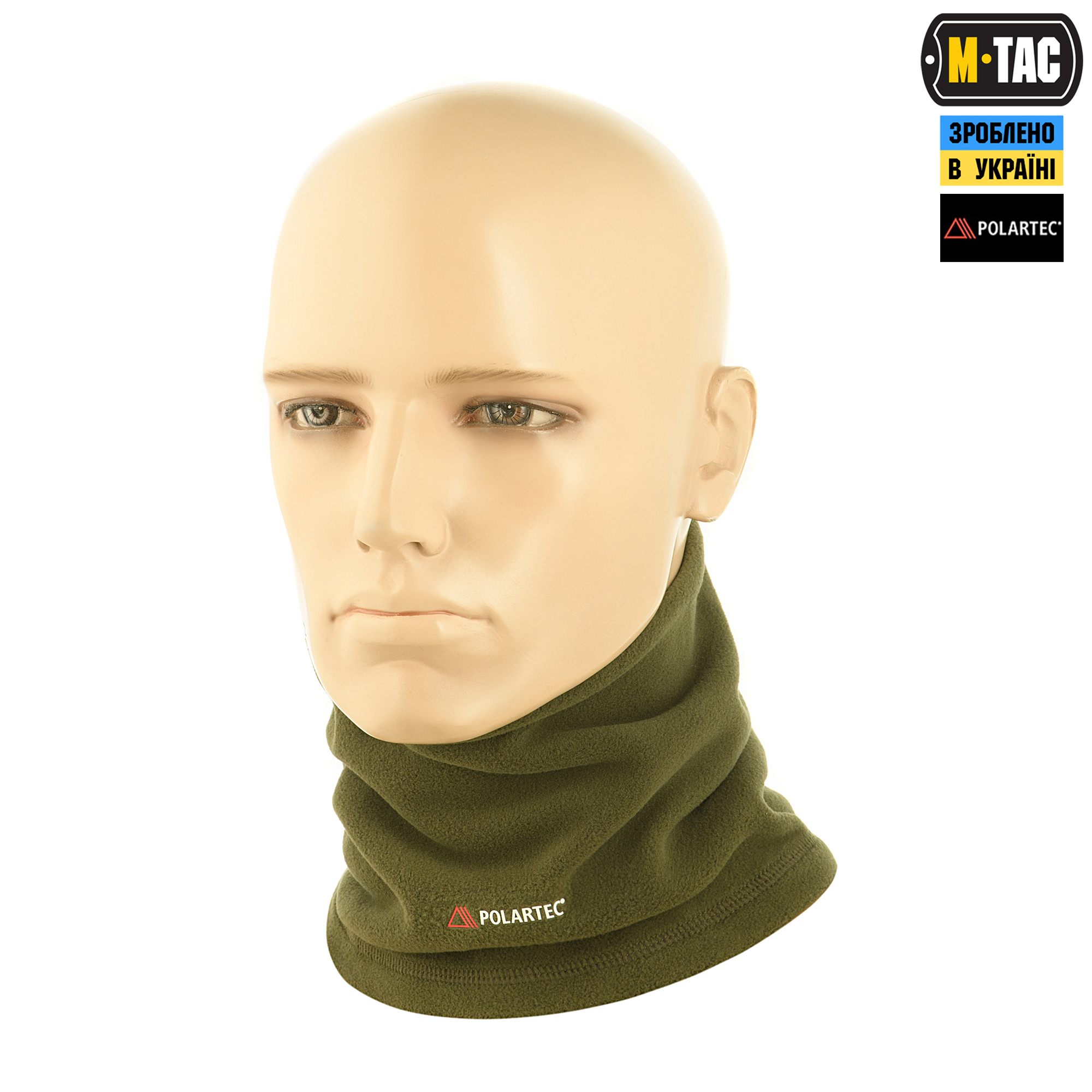M-Tac шарф-труба довгий Polartec Army Olive M-Tac шарф-труба довгий Polartec Army Olive - Зображення 2
