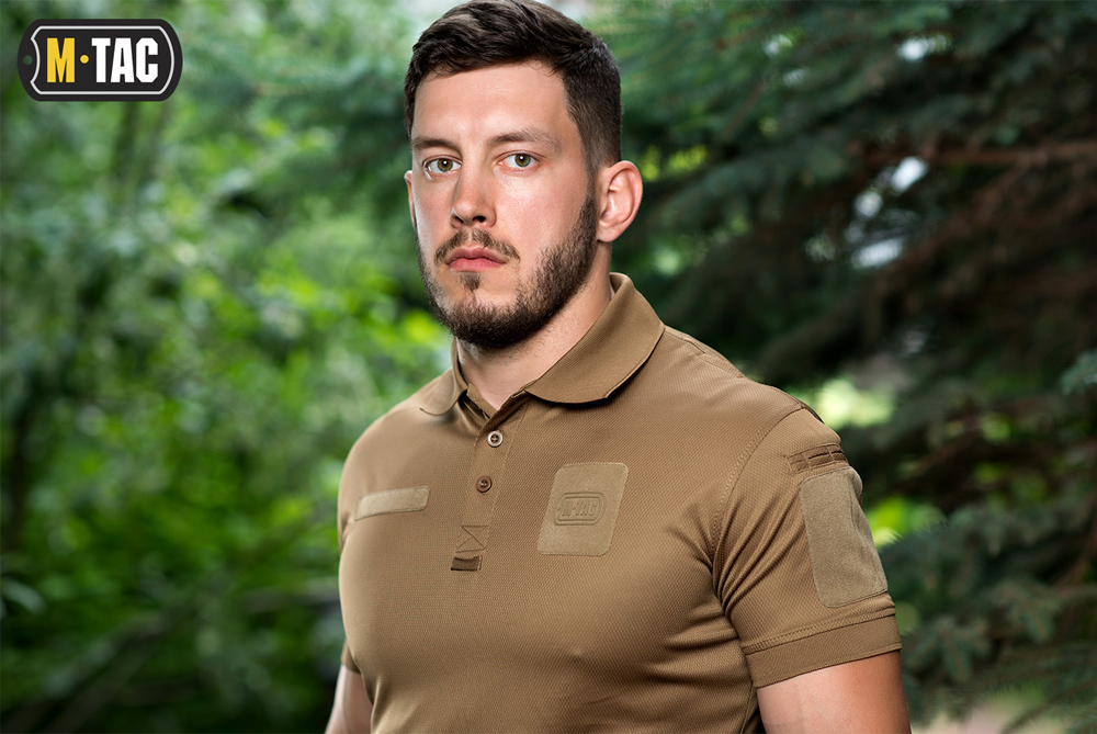 M-Tac поло Elite Tactical Coolmax Coyote M-Tac поло Elite Tactical Coolmax Coyote — изображение 11