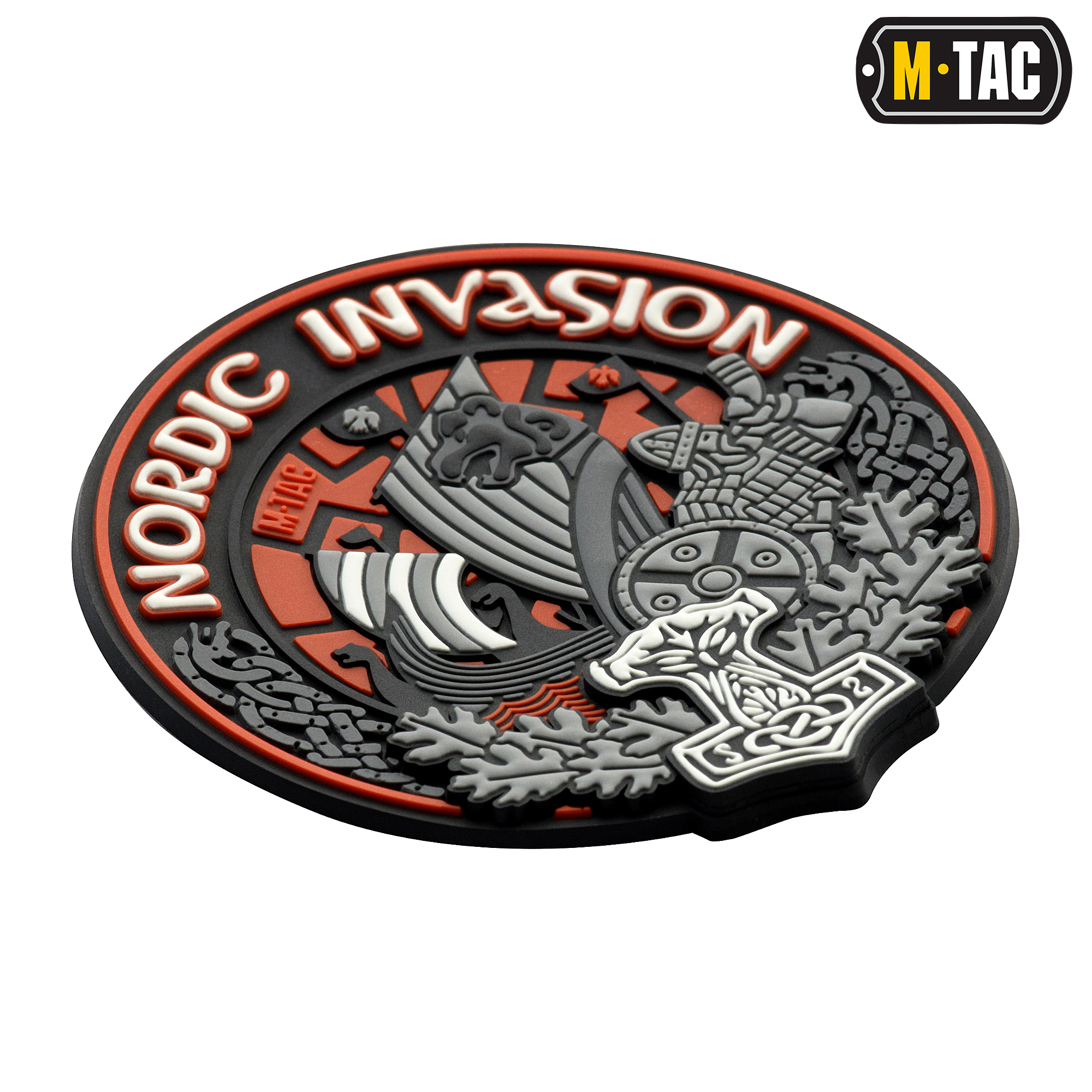 M-Tac нашивка Nordic Invasion 3D ПВХ M-Tac нашивка Nordic Invasion 3D ПВХ - Зображення 2