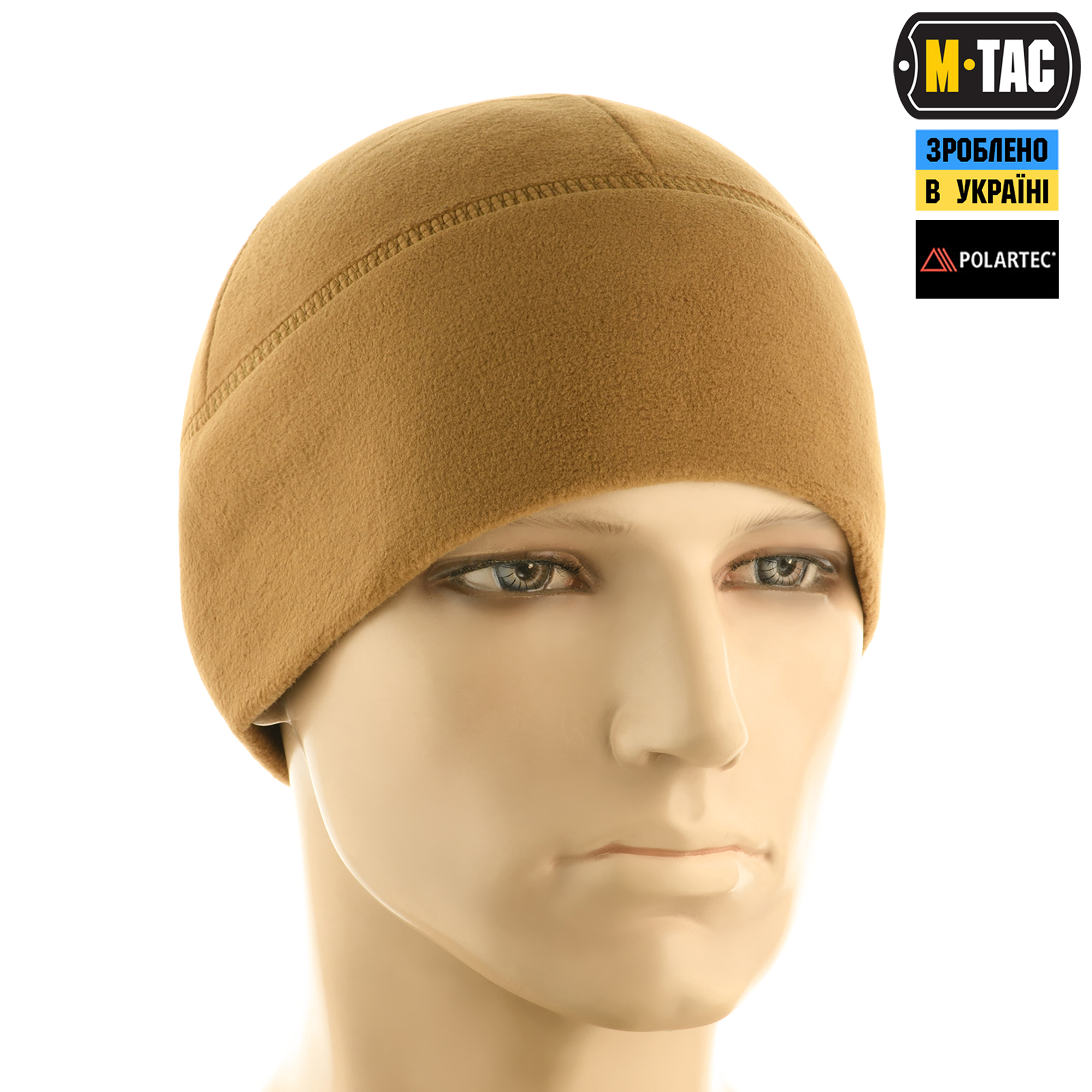 M-Tac шапка Watch Cap фліс Light Polar Gen.II Coyote M-Tac шапка Watch Cap фліс Light Polar Gen.II Coyote - Зображення 3