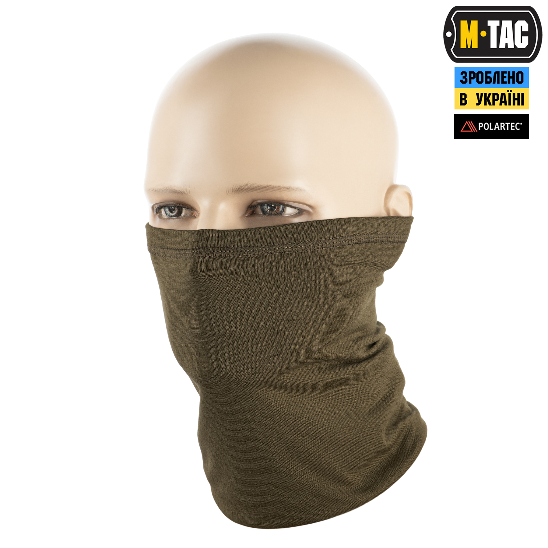 M-Tac шарф-труба Polartec Power Grid Dark Olive M-Tac шарф-труба Polartec Power Grid Dark Olive