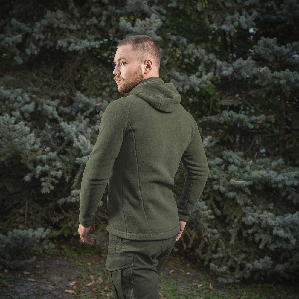 M-Tac кофта Sprint Fleece Polartec Army Olive M-Tac кофта Sprint Fleece Polartec Army Olive — изображение 13