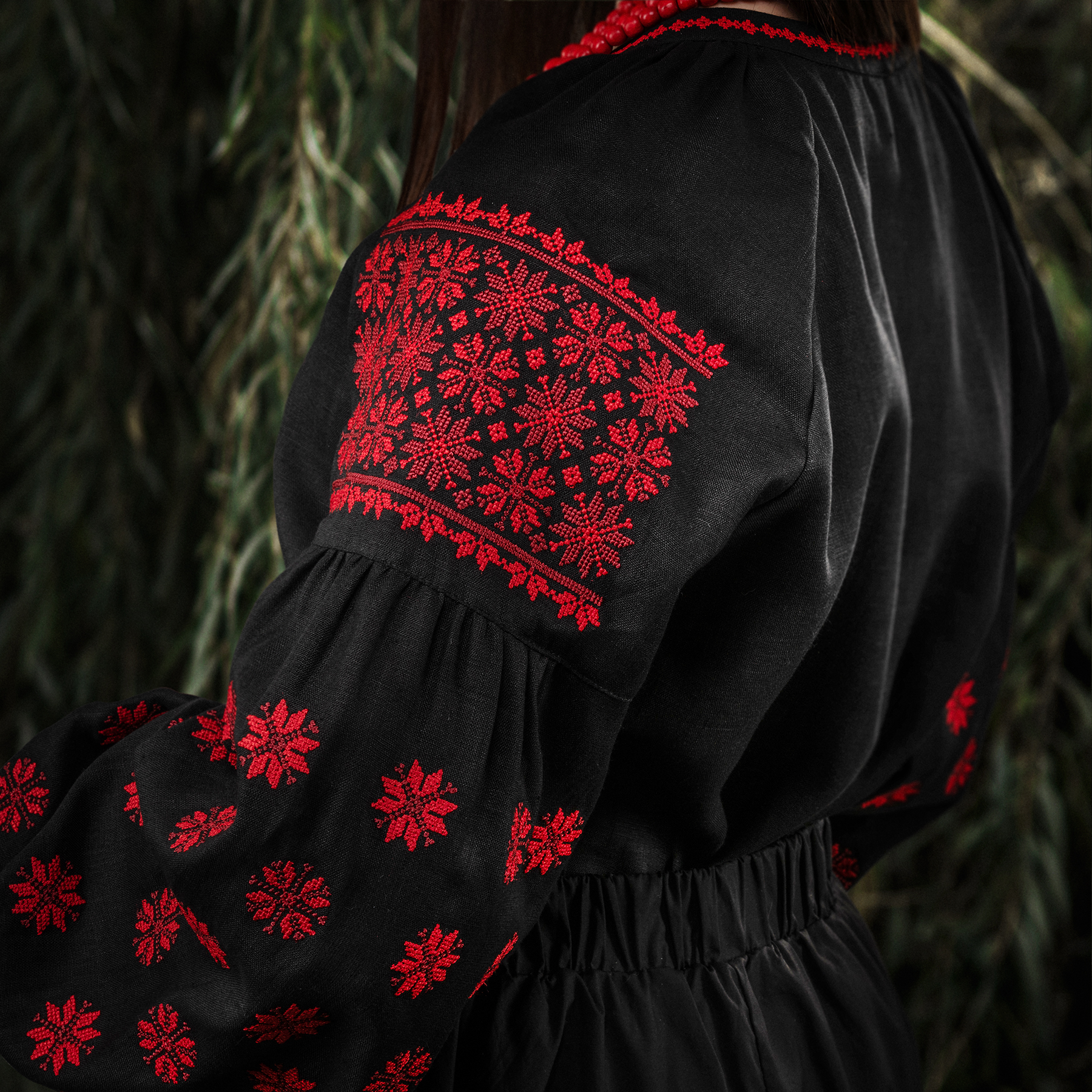 M-Tac вишиванка жіноча 100% льон чорна M-Tac вишиванка жіноча 100% льон чорна - Зображення 14