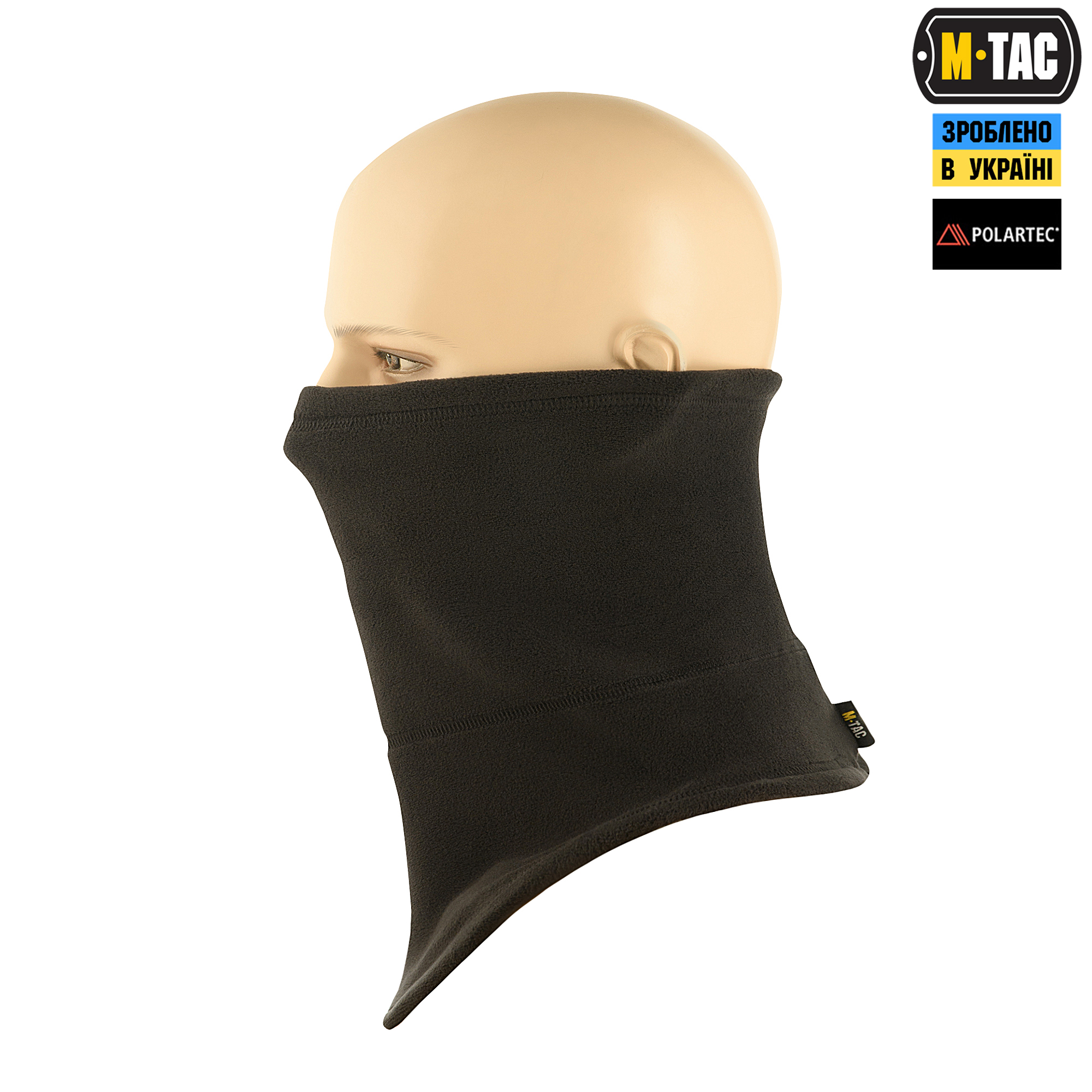 M-Tac шарф-труба анатомічний Polar Pro Black M-Tac шарф-труба анатомічний Polar Pro Black - Зображення 3