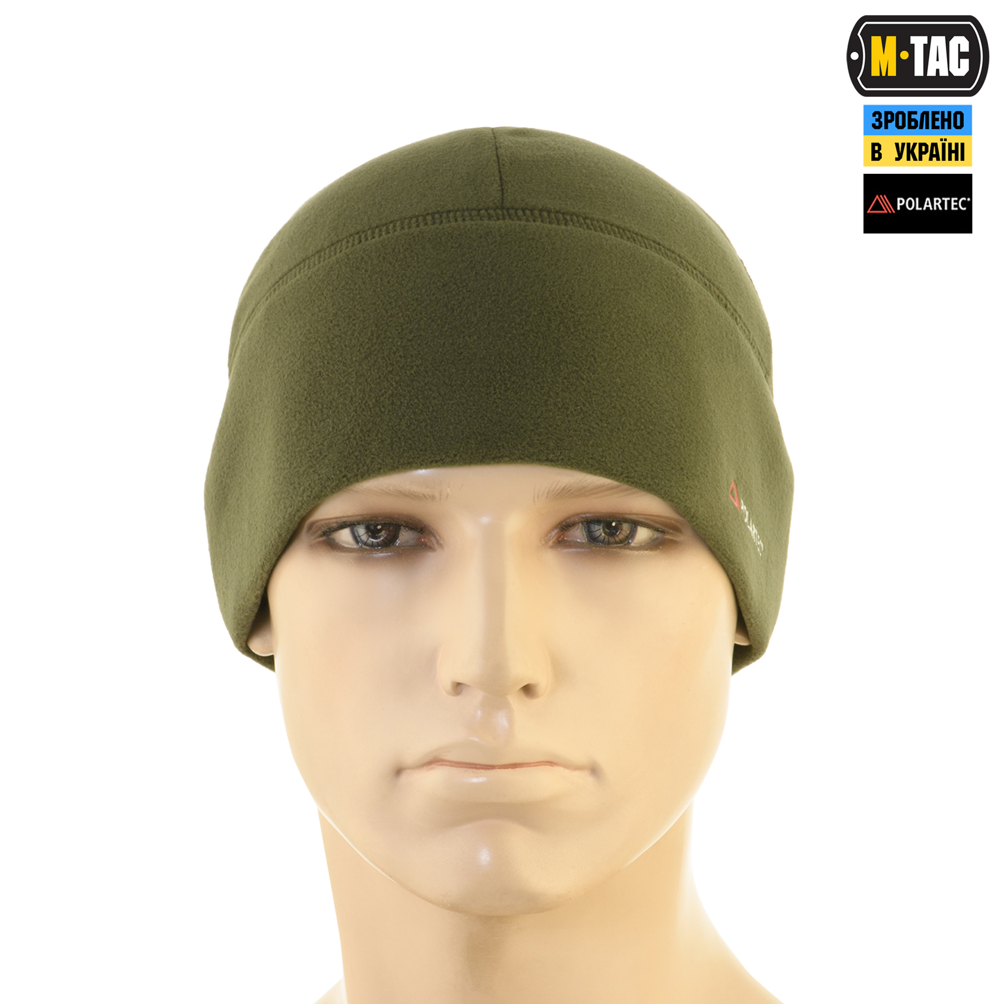 M-Tac шапка Watch Cap фліс Light Polartec Army Olive M-Tac шапка Watch Cap фліс Light Polartec Army Olive — изображение 2