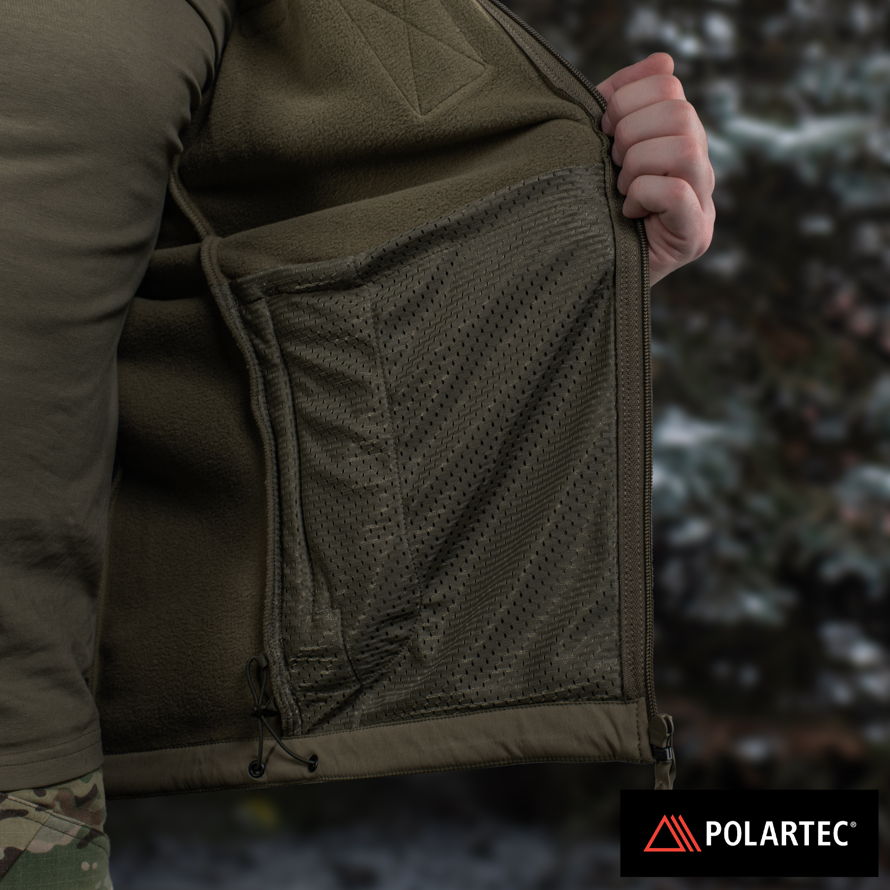 M-Tac куртка Combat Fleece Polartec Jacket Dark Olive M-Tac куртка Combat Fleece Polartec Jacket Dark Olive — изображение 20