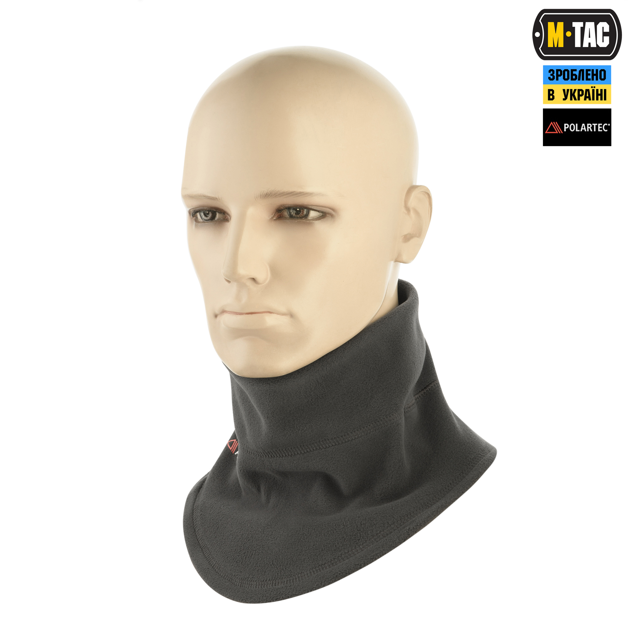 M-Tac шарф-труба анатомічний Polartec Dark Grey () M-Tac шарф-труба анатомічний Polartec Dark Grey () — изображение 2