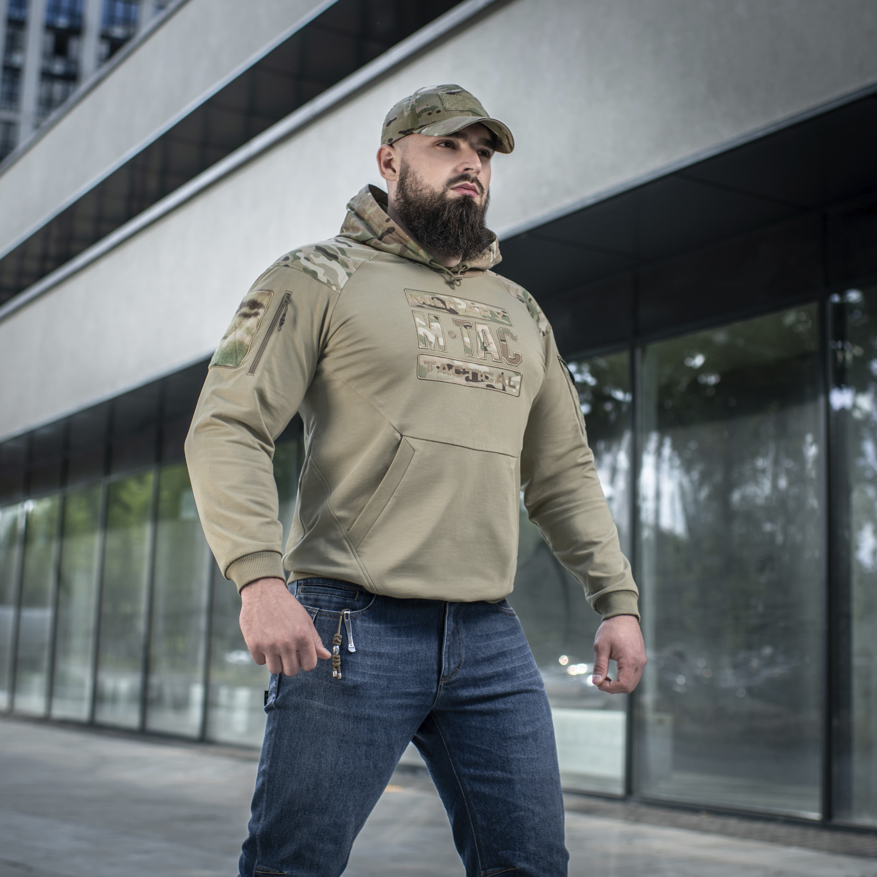 M-Tac кофта Hoodie Combat Multicam/Tan M-Tac кофта Hoodie Combat Multicam/Tan - Зображення 10