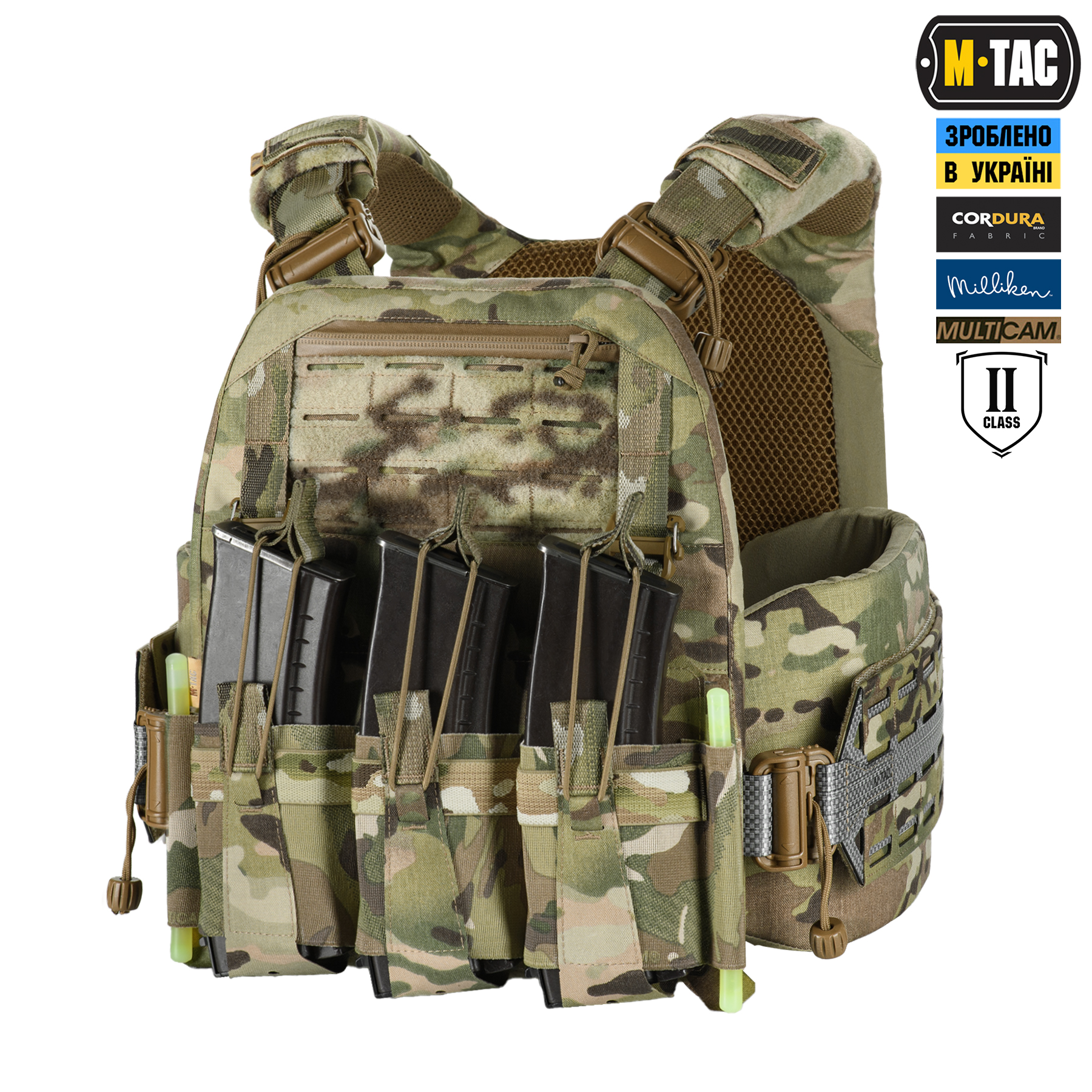 M-Tac плитоноска Cuirass Tiger FAST Elite 2 клас захисту (розмір плити L) Multicam M-Tac плитоноска Cuirass Tiger FAST Elite 2 клас захисту (розмір плити L) Multicam - Зображення 5