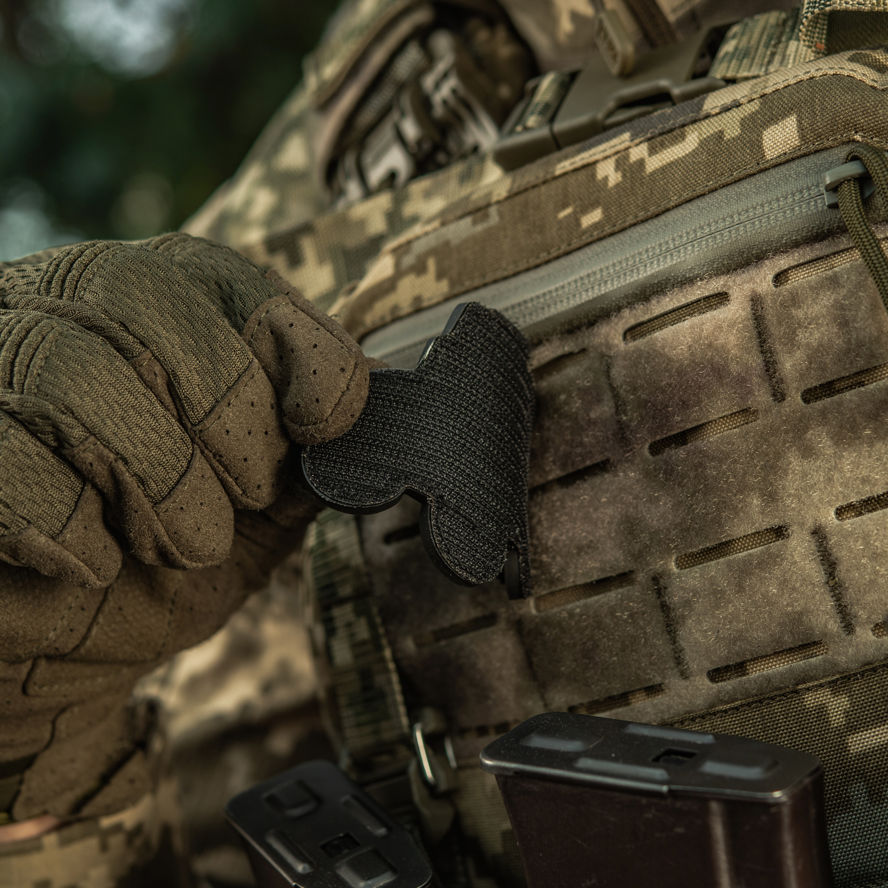 M-Tac нашивка HMWWV (PVC) olive M-Tac нашивка HMWWV (PVC) olive — изображение 5