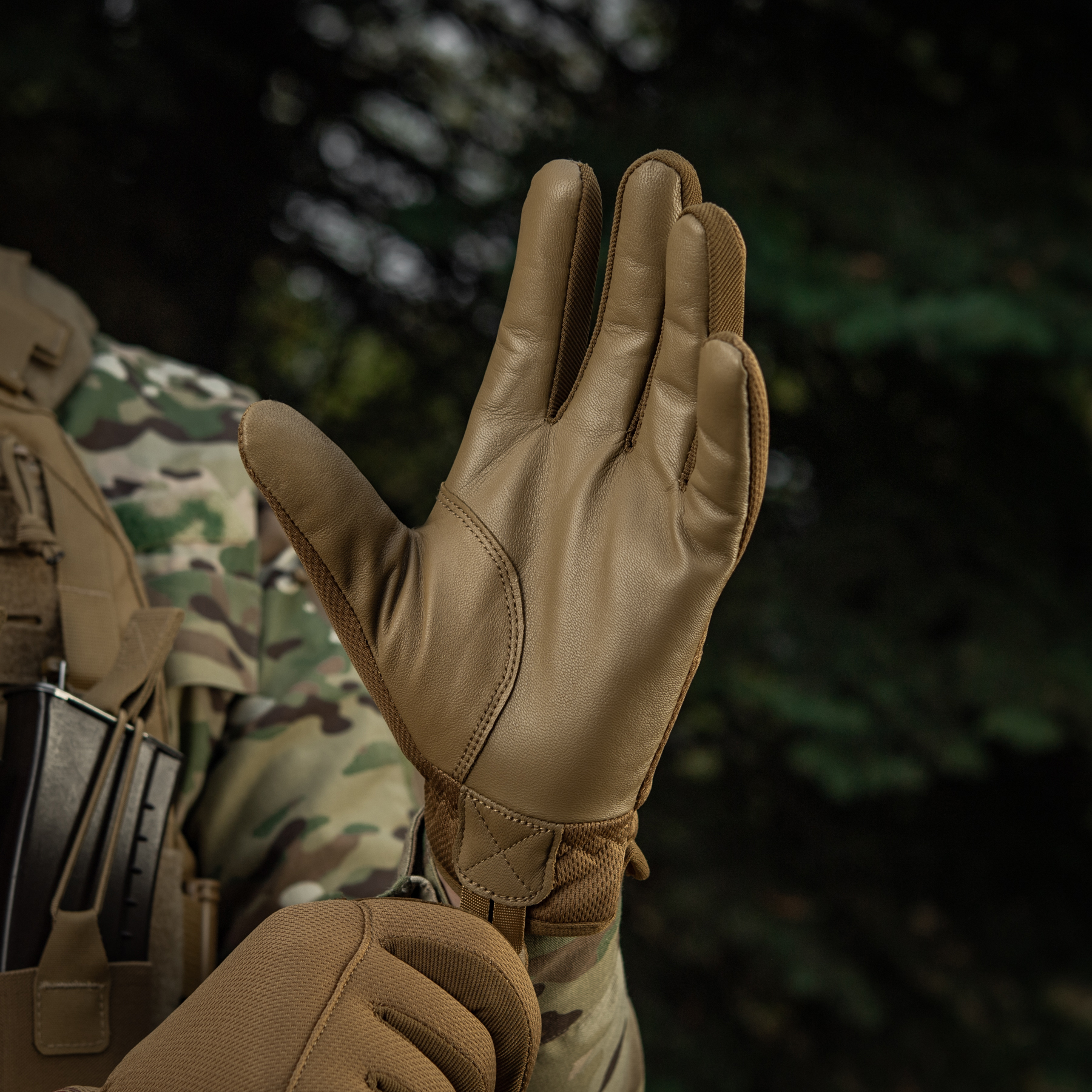 M-Tac рукавички Scout Tactical Mk.2 шкіряні Coyote M-Tac рукавички Scout Tactical Mk.2 шкіряні Coyote - Зображення 10