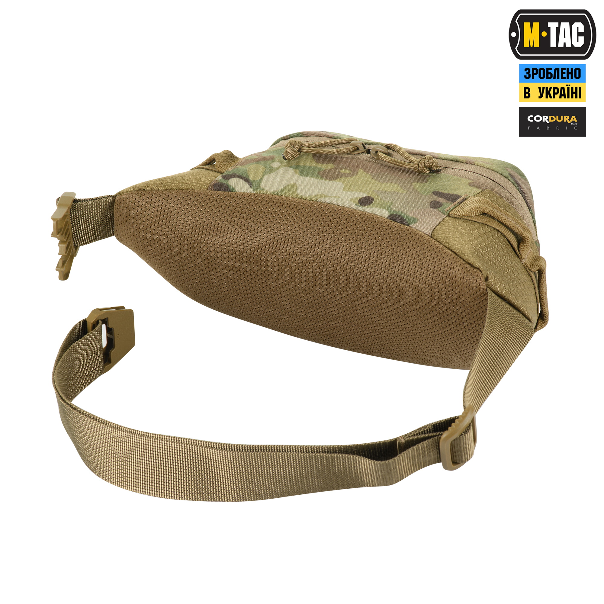 M-Tac сумка Waist Bag Elite Hex Multicam/Coyote M-Tac сумка Waist Bag Elite Hex Multicam/Coyote - Зображення 4