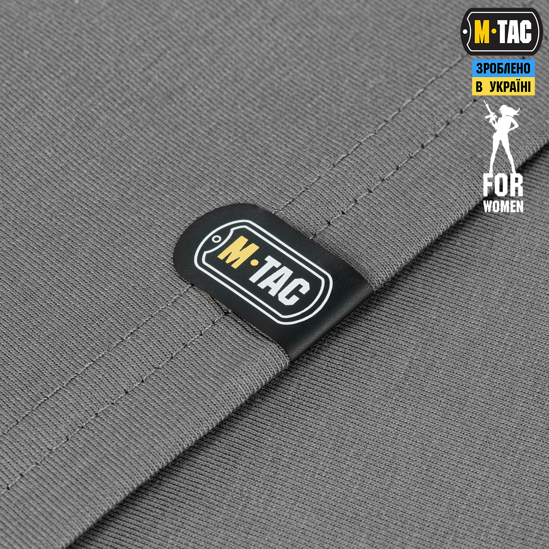 M-Tac футболка 93/7 Lady Light Grey M-Tac футболка 93/7 Lady Light Grey - Зображення 6