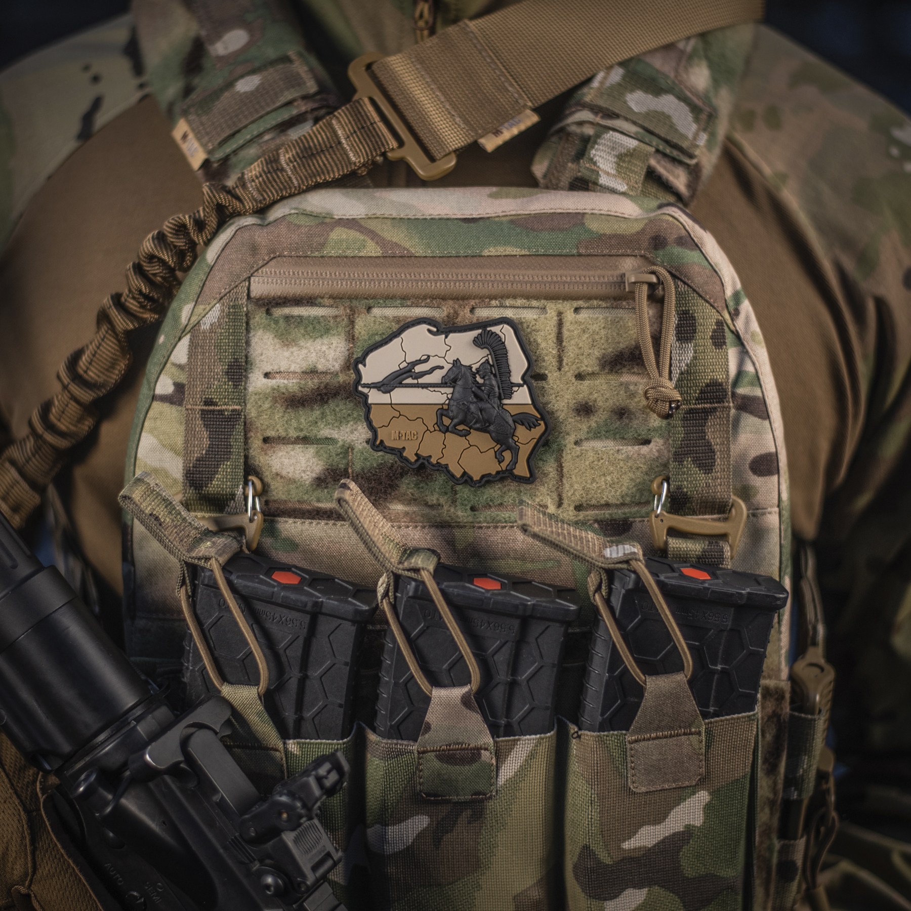 M-Tac нашивка Husaria 3D PVC Coyote M-Tac нашивка Husaria 3D PVC Coyote - Зображення 3