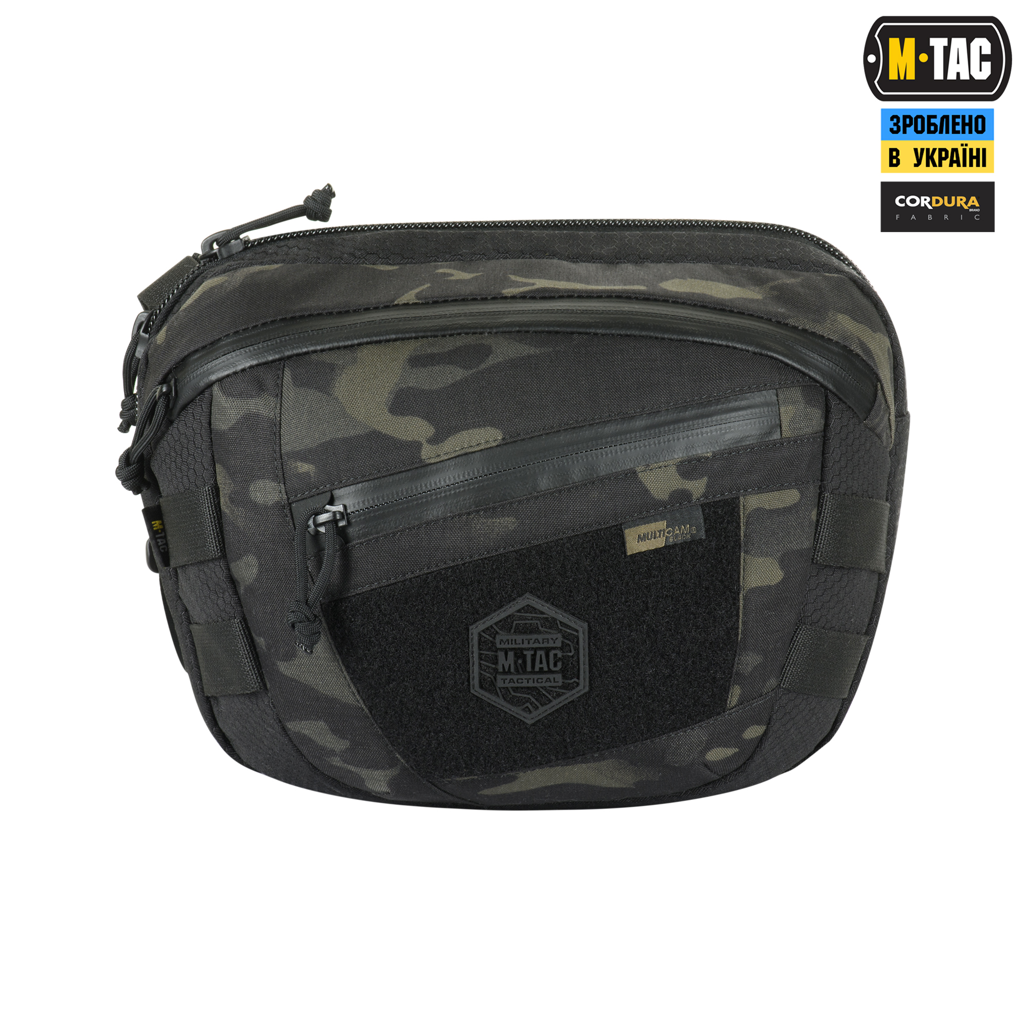 M-Tac сумка Sphaera Hex Hardsling Bag Large з липучкою Elite Multicam Black/Black M-Tac сумка Sphaera Hex Hardsling Bag Large з липучкою Elite Multicam Black/Black - Зображення 2