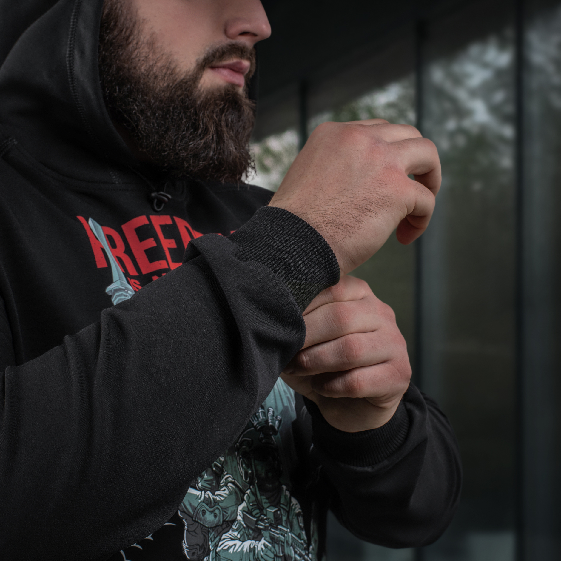 M-Tac кофта Hoodie Freedom Black M-Tac кофта Hoodie Freedom Black - Зображення 22