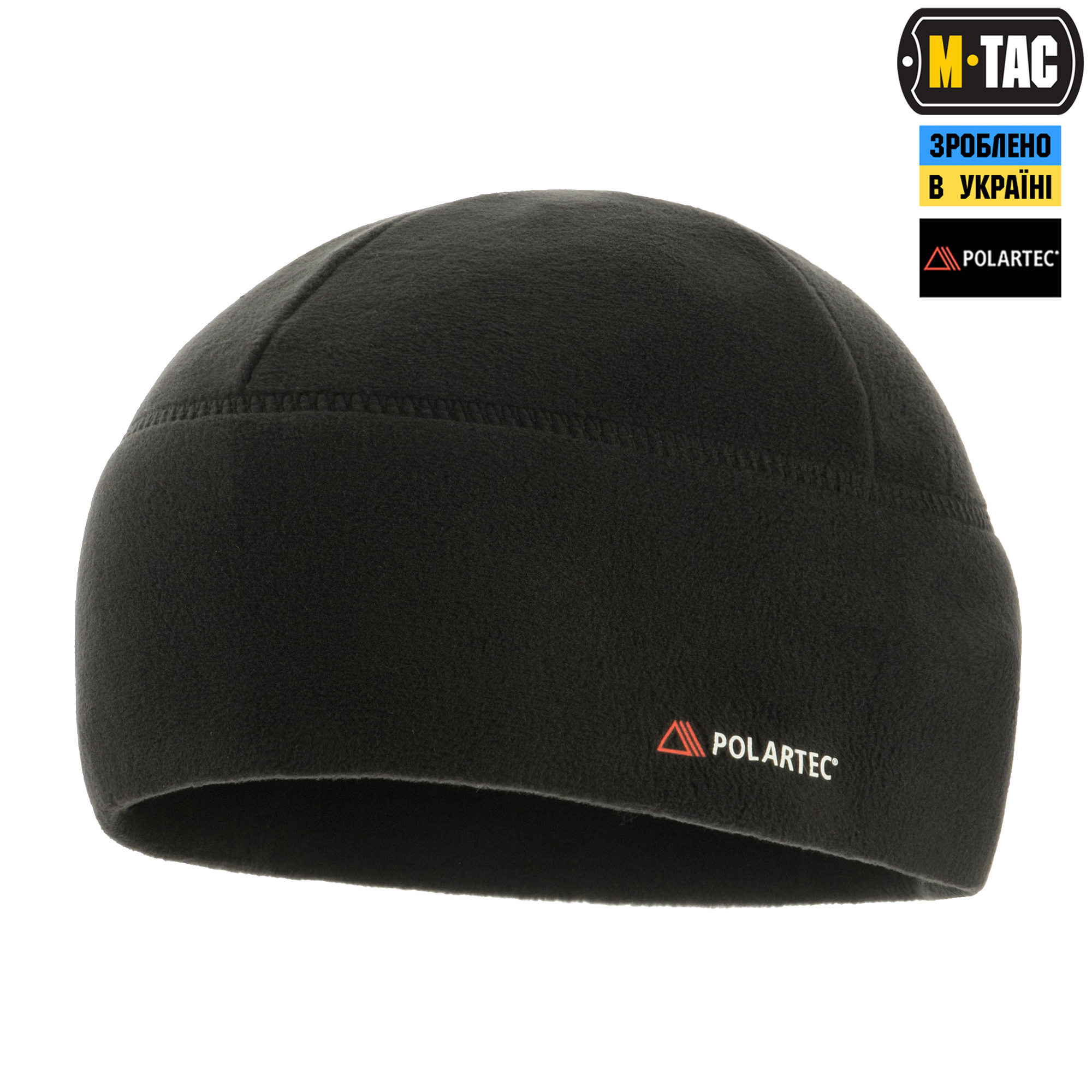 M-Tac шапка Watch Cap фліс Light Polar Black M-Tac шапка Watch Cap фліс Light Polar Black — изображение 4