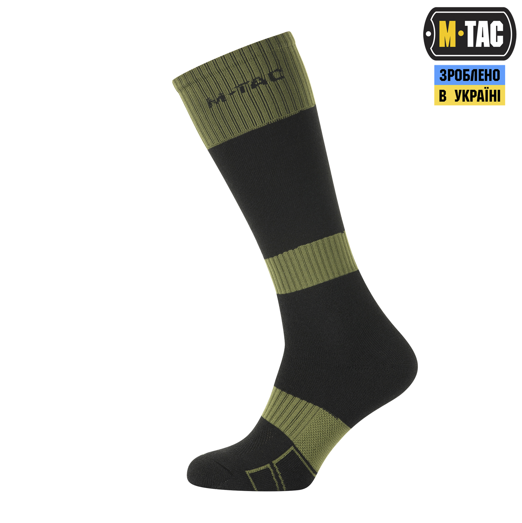 M-Tac шкарпетки зимові Ranger Black/Olive M-Tac шкарпетки зимові Ranger Black/Olive - Зображення 2