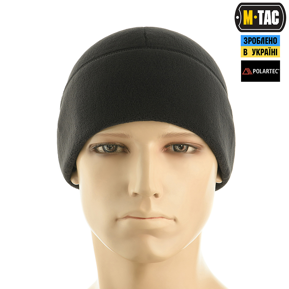 M-Tac шапка Watch Cap фліс Polar Black M-Tac шапка Watch Cap фліс Polar Black - Зображення 2
