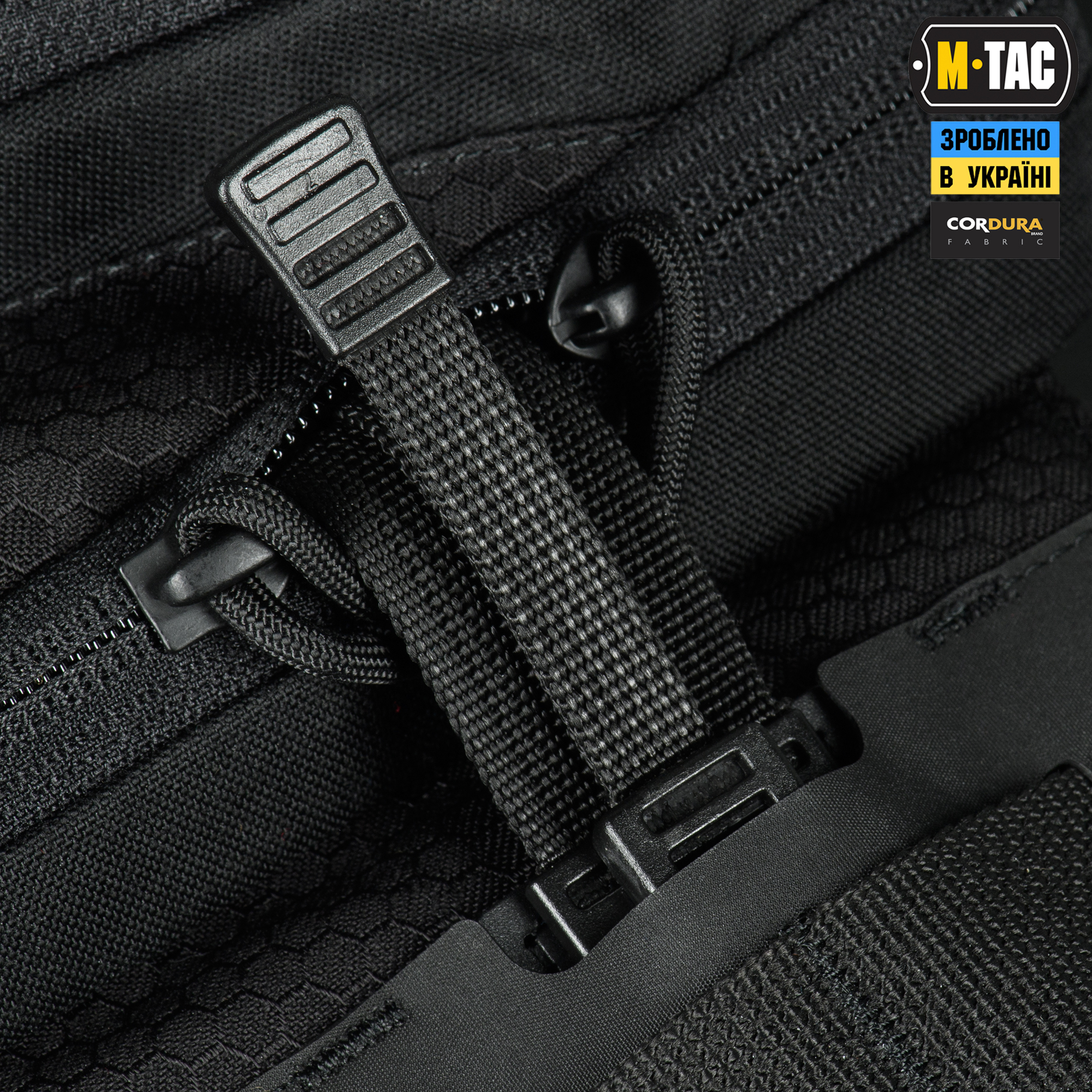 M-Tac сумка Sling Pistol Bag Elite Hex з липучкою Black M-Tac сумка Sling Pistol Bag Elite Hex з липучкою Black - Зображення 6