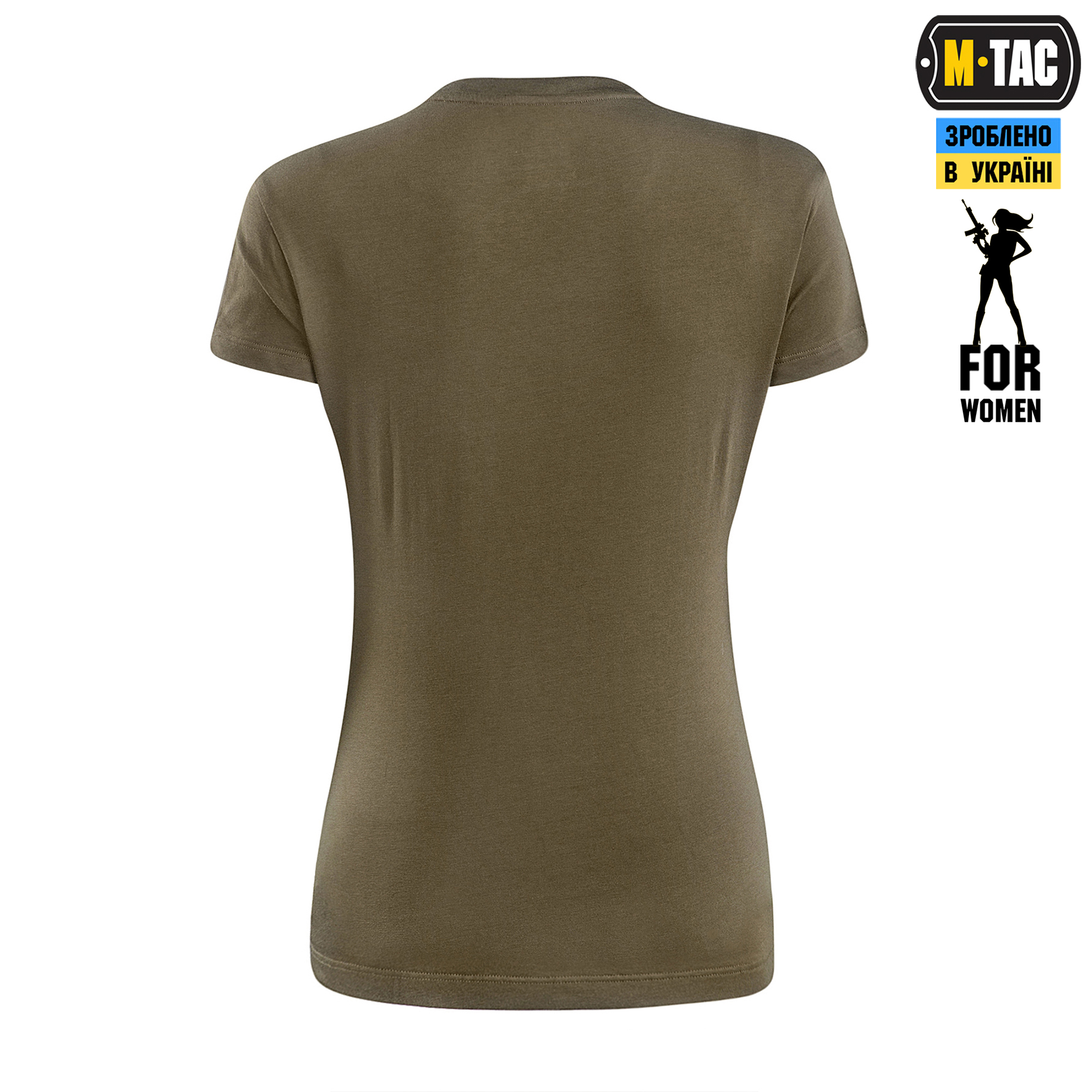 M-Tac футболка 93/7 Summer Lady Dark Olive M-Tac футболка 93/7 Summer Lady Dark Olive — изображение 3