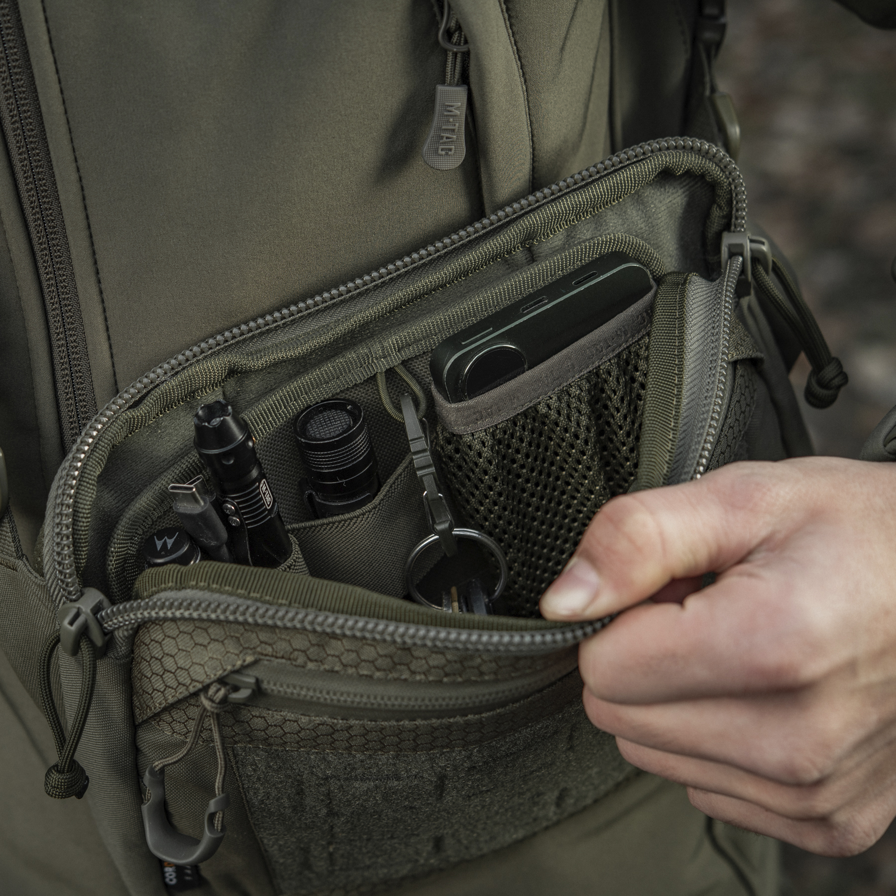 M-Tac сумка Admin Bag Elite з липучкою Ranger Green M-Tac сумка Admin Bag Elite з липучкою Ranger Green - Зображення 21