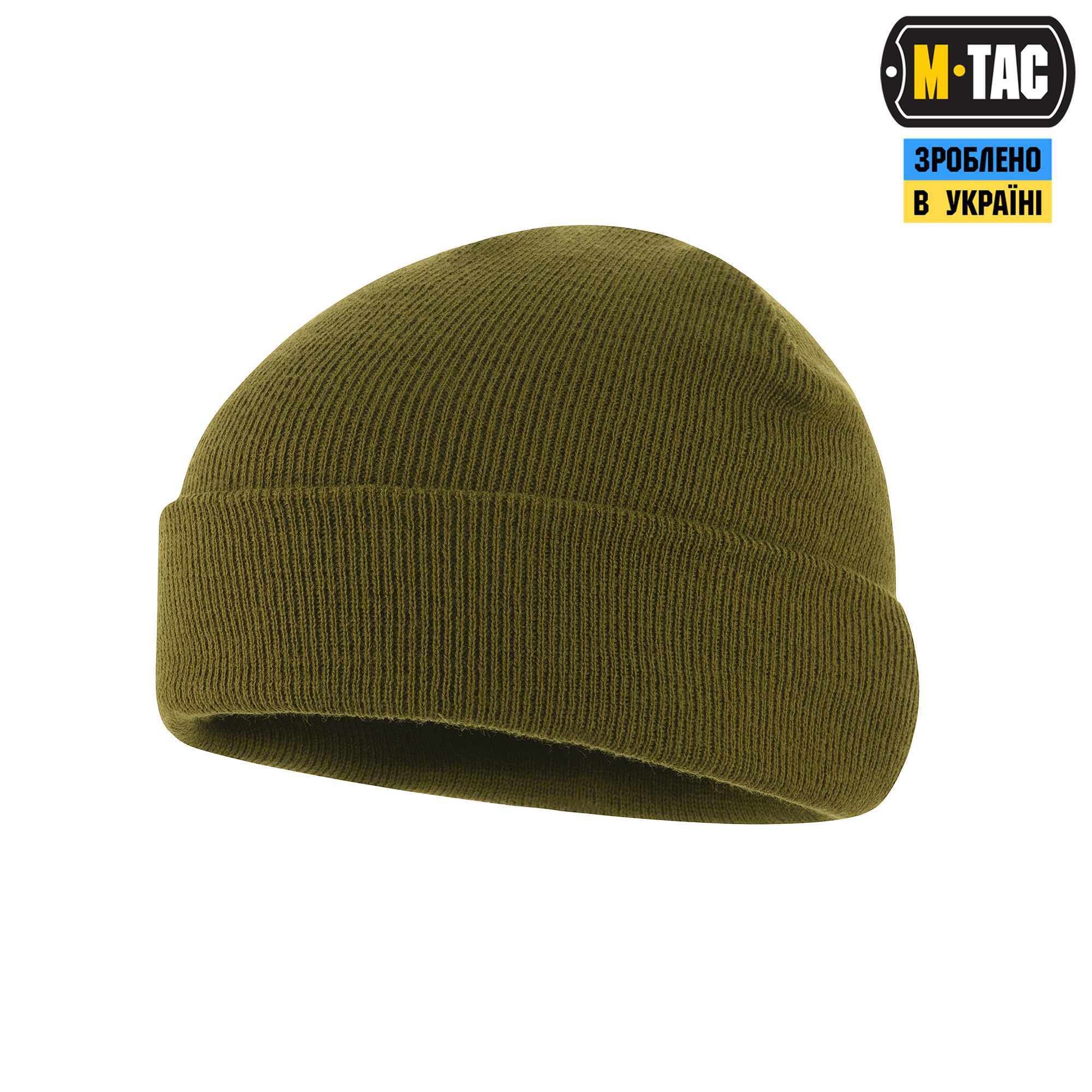 M-Tac шапка тонка вязка 100% акрил Olive M-Tac шапка тонка вязка 100% акрил Olive - Зображення 2