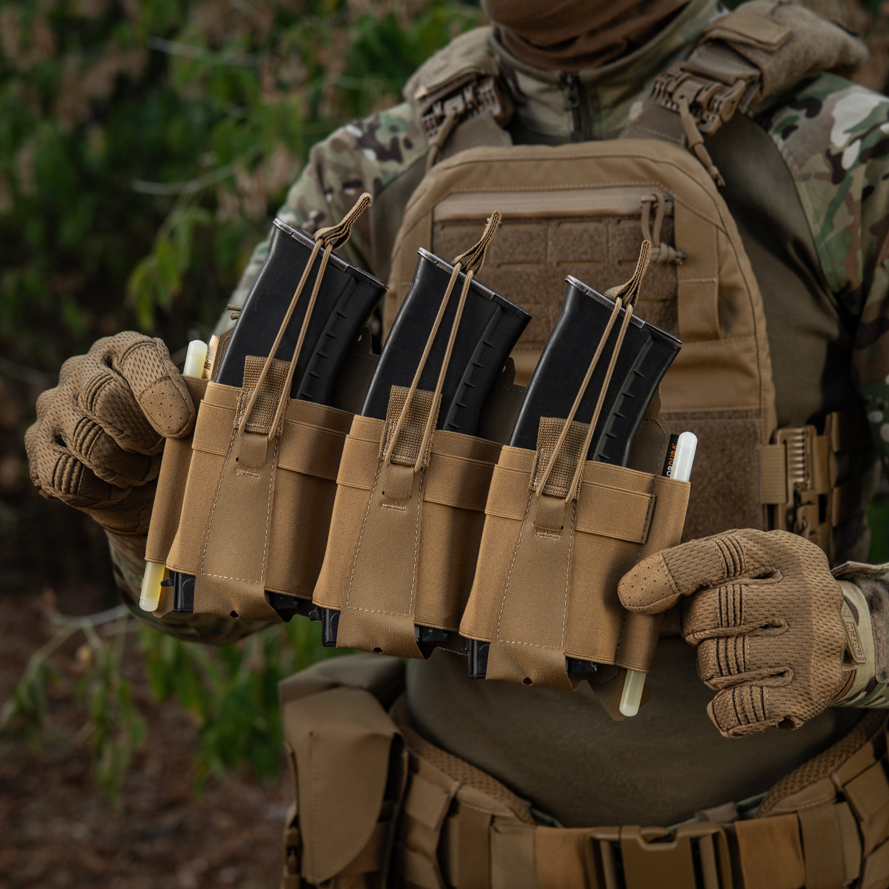 M-Tac передня панель для плитоноски Cuirass QRS на три магазина Coyote M-Tac передня панель для плитоноски Cuirass QRS на три магазина Coyote - Зображення 28