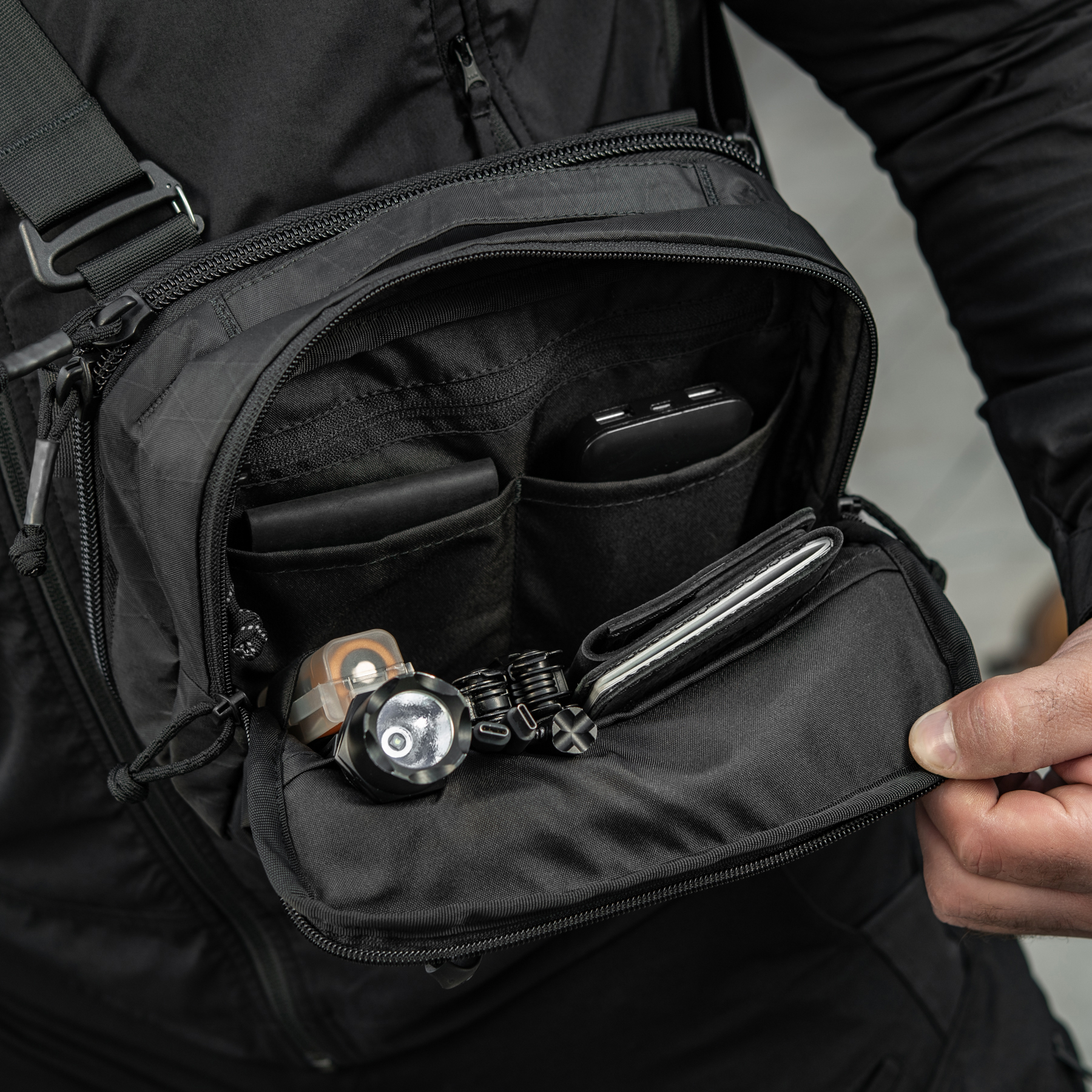 M-Tac сумка EDC Bag X-Pac Elite Black M-Tac сумка EDC Bag X-Pac Elite Black — изображение 43