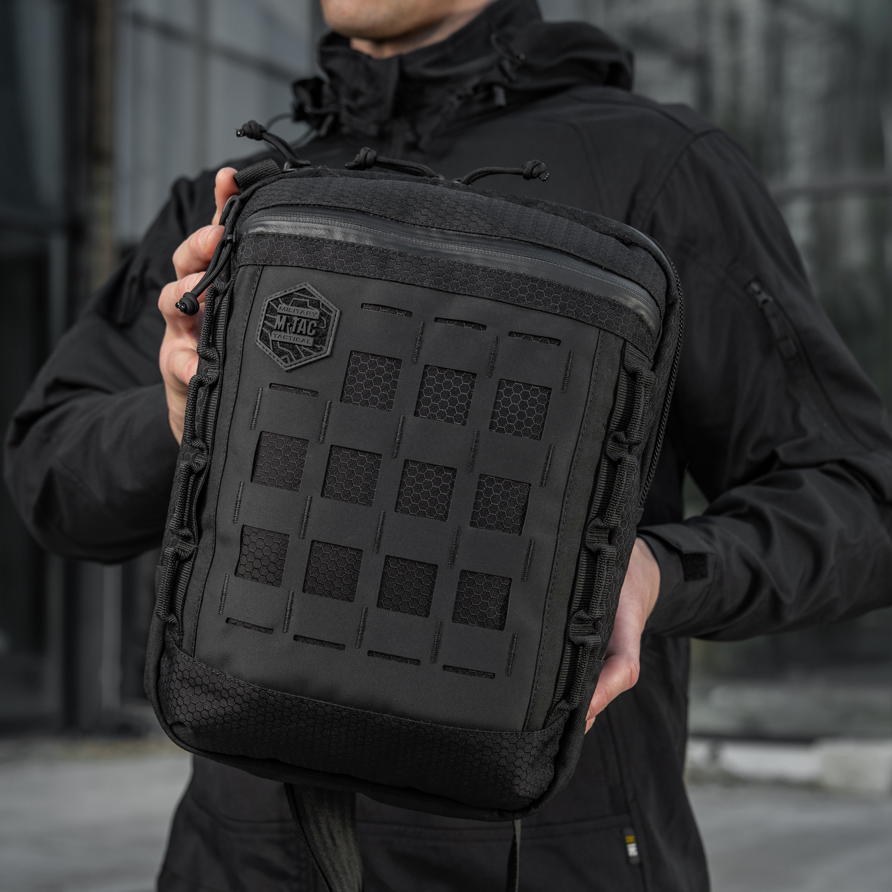 M-Tac сумка планшет Laser Cut Hex Black M-Tac сумка планшет Laser Cut Hex Black — изображение 7