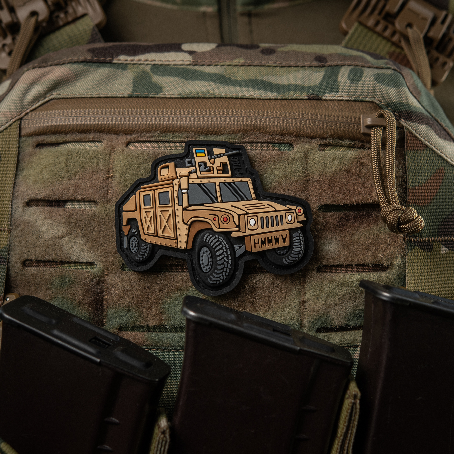 M-Tac нашивка HMWWV (PVC) coyote M-Tac нашивка HMWWV (PVC) coyote — изображение 3
