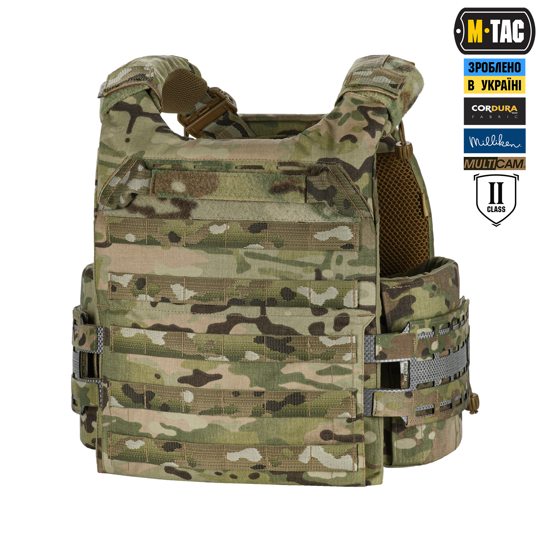 M-Tac плитоноска Cuirass Tiger FAST Elite 2 клас захисту (розмір плити L) Multicam M-Tac плитоноска Cuirass Tiger FAST Elite 2 клас захисту (розмір плити L) Multicam - Зображення 4