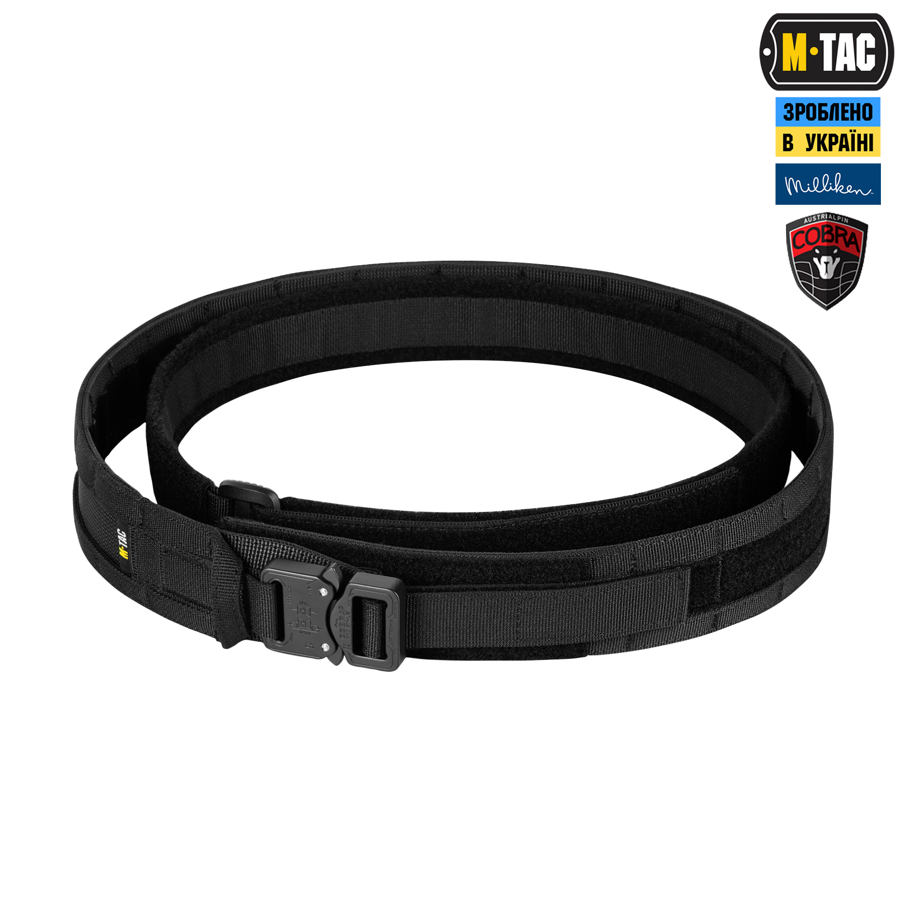 M-Tac ремінь Range Belt Cobra Buckle Gen.III Black M-Tac ремінь Range Belt Cobra Buckle Gen.III Black — изображение 2
