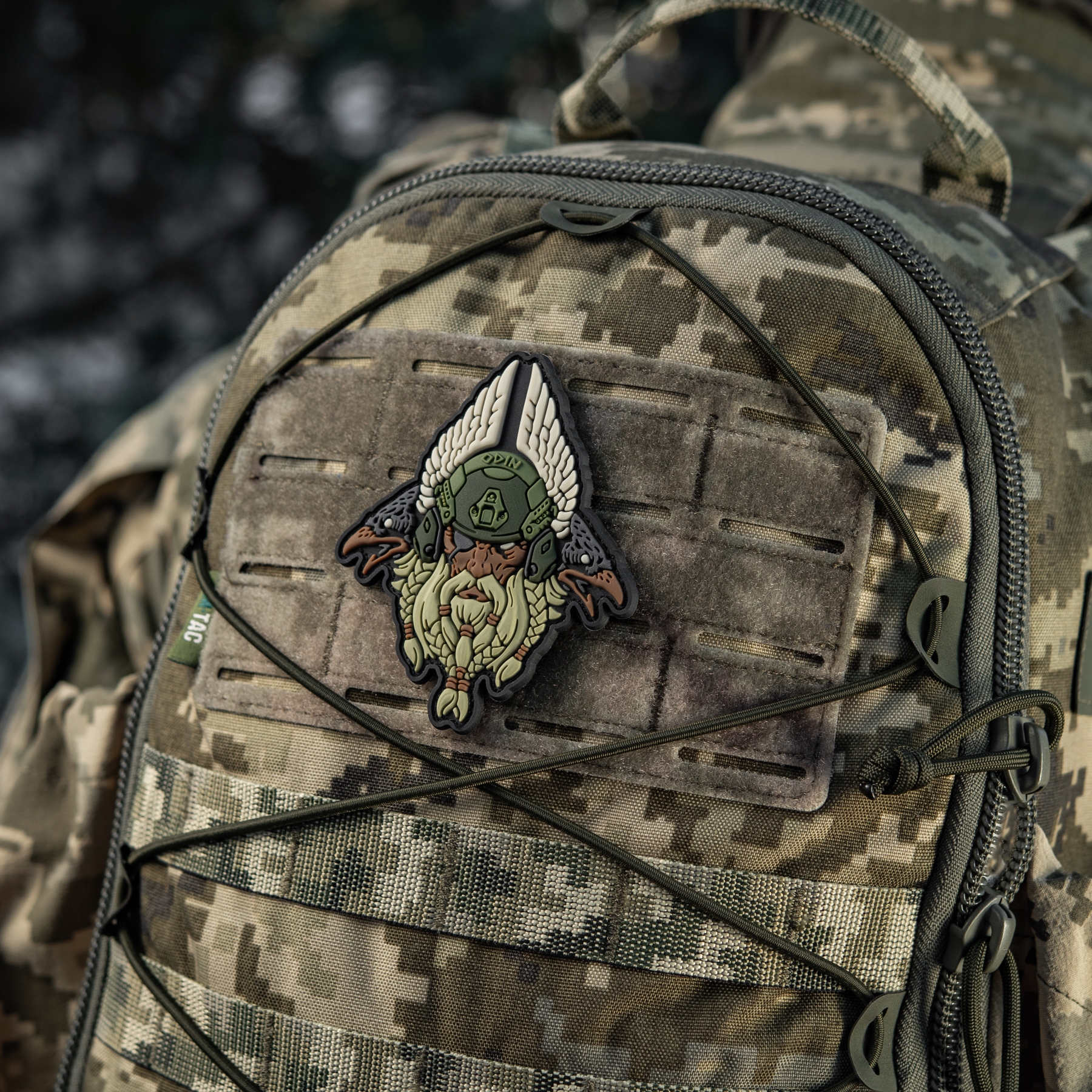 M-Tac нашивка Odin Tactical 3D PVC Olive M-Tac нашивка Odin Tactical 3D PVC Olive — изображение 10