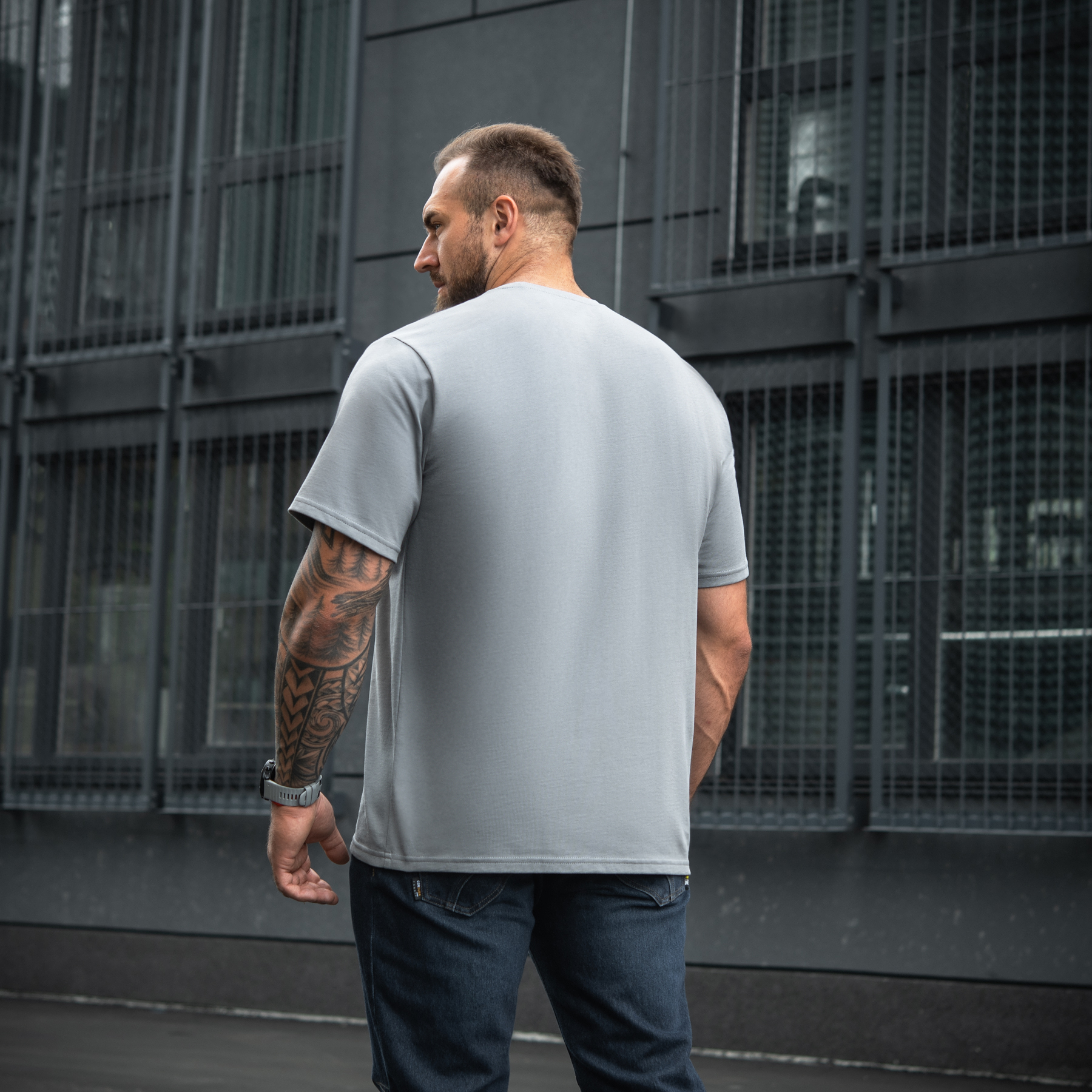 M-Tac футболка Cotton HARD Gray M-Tac футболка Cotton HARD Gray - Зображення 9