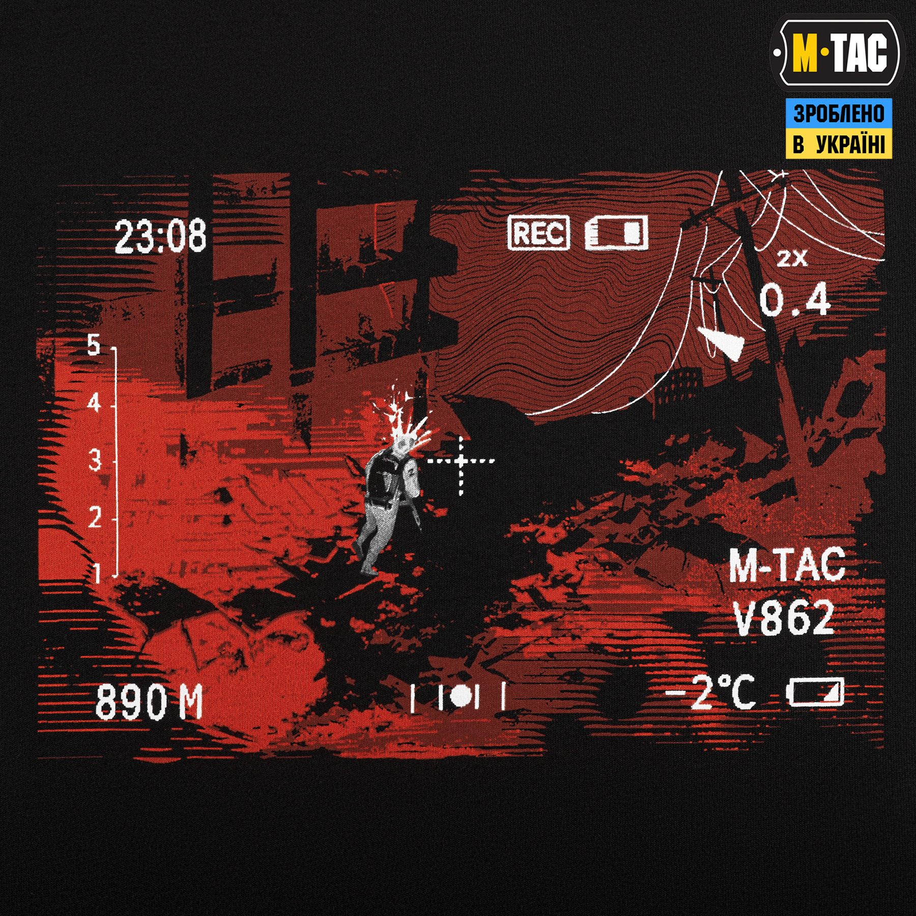 M-Tac футболка One Shot Oversize Black M-Tac футболка One Shot Oversize Black - Зображення 5