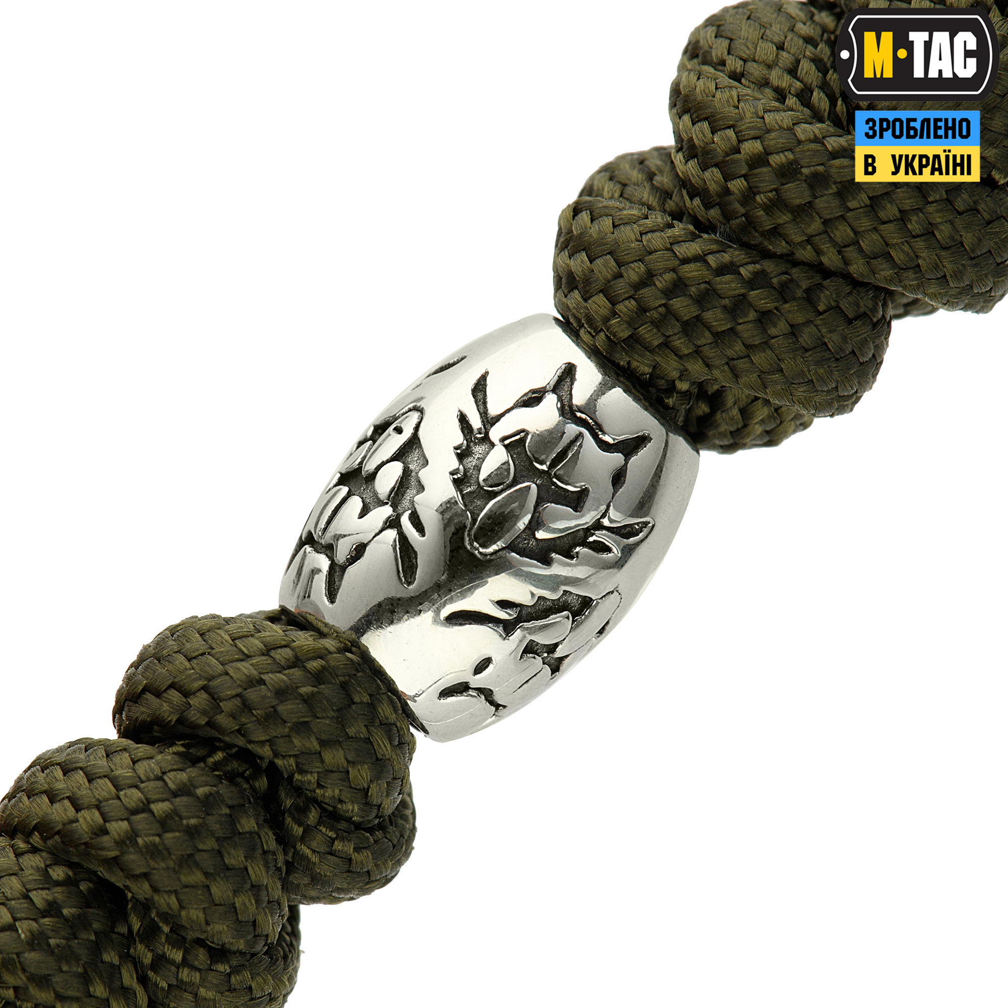 M-Tac темляк Zeus Stainless Steel Olive M-Tac темляк Zeus Stainless Steel Olive — изображение 4