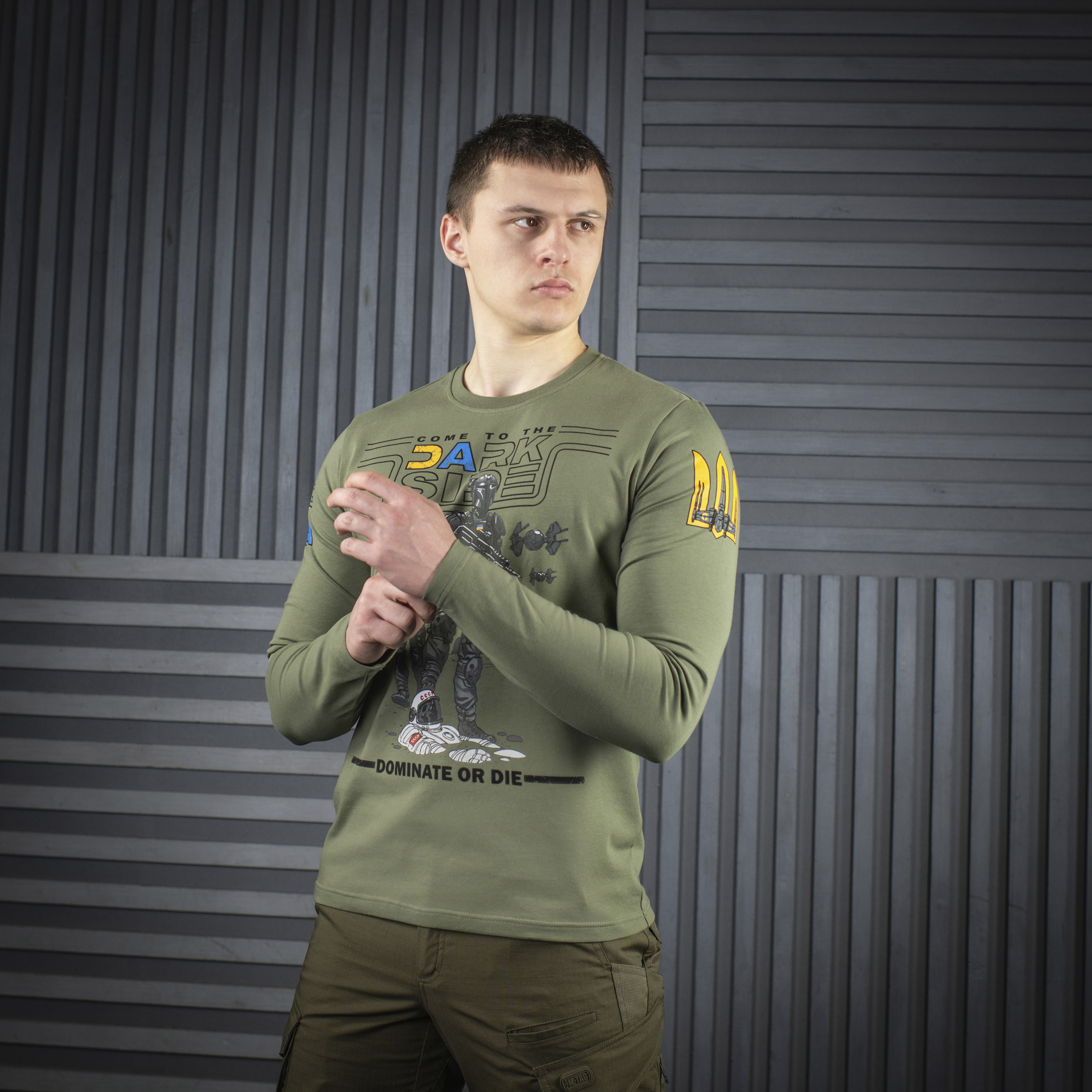 M-Tac футболка UA довгий рукав Side Light Olive M-Tac футболка UA довгий рукав Side Light Olive — изображение 13