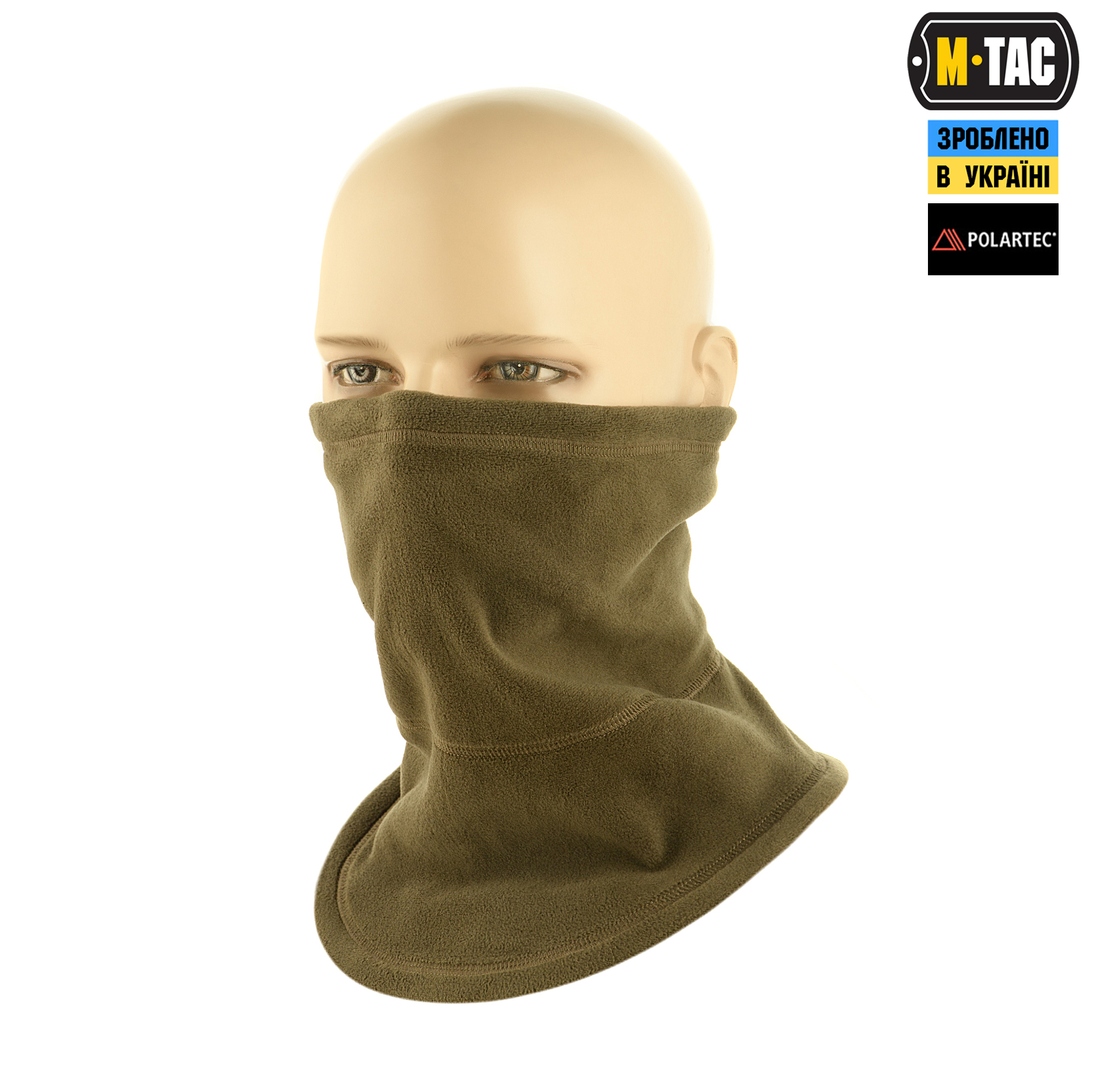 M-Tac шарф-труба анатомічний з затяжкою Polartec Dark Olive M-Tac шарф-труба анатомічний з затяжкою Polartec Dark Olive